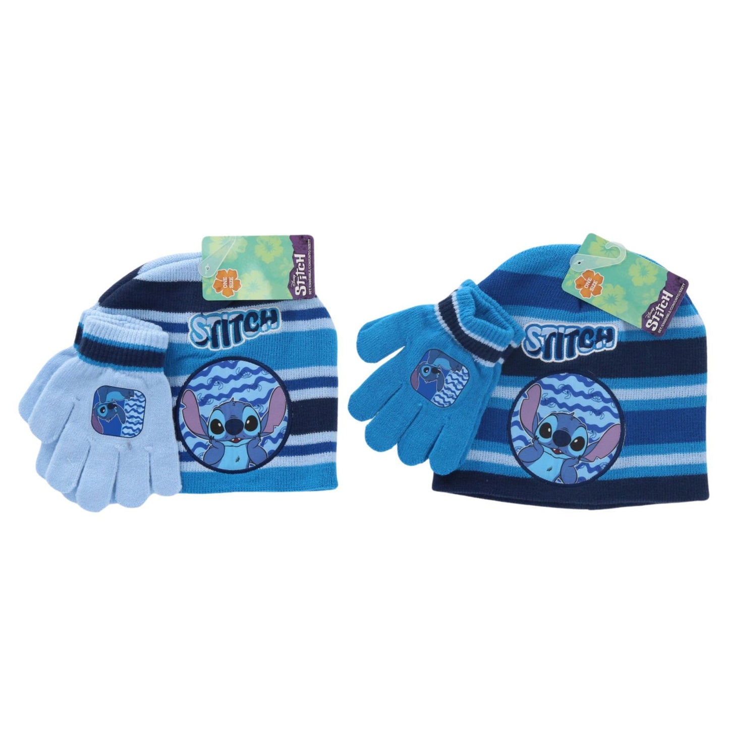 Disney Lilo & Stitch Winterset Mütze + Handschuhe One Size