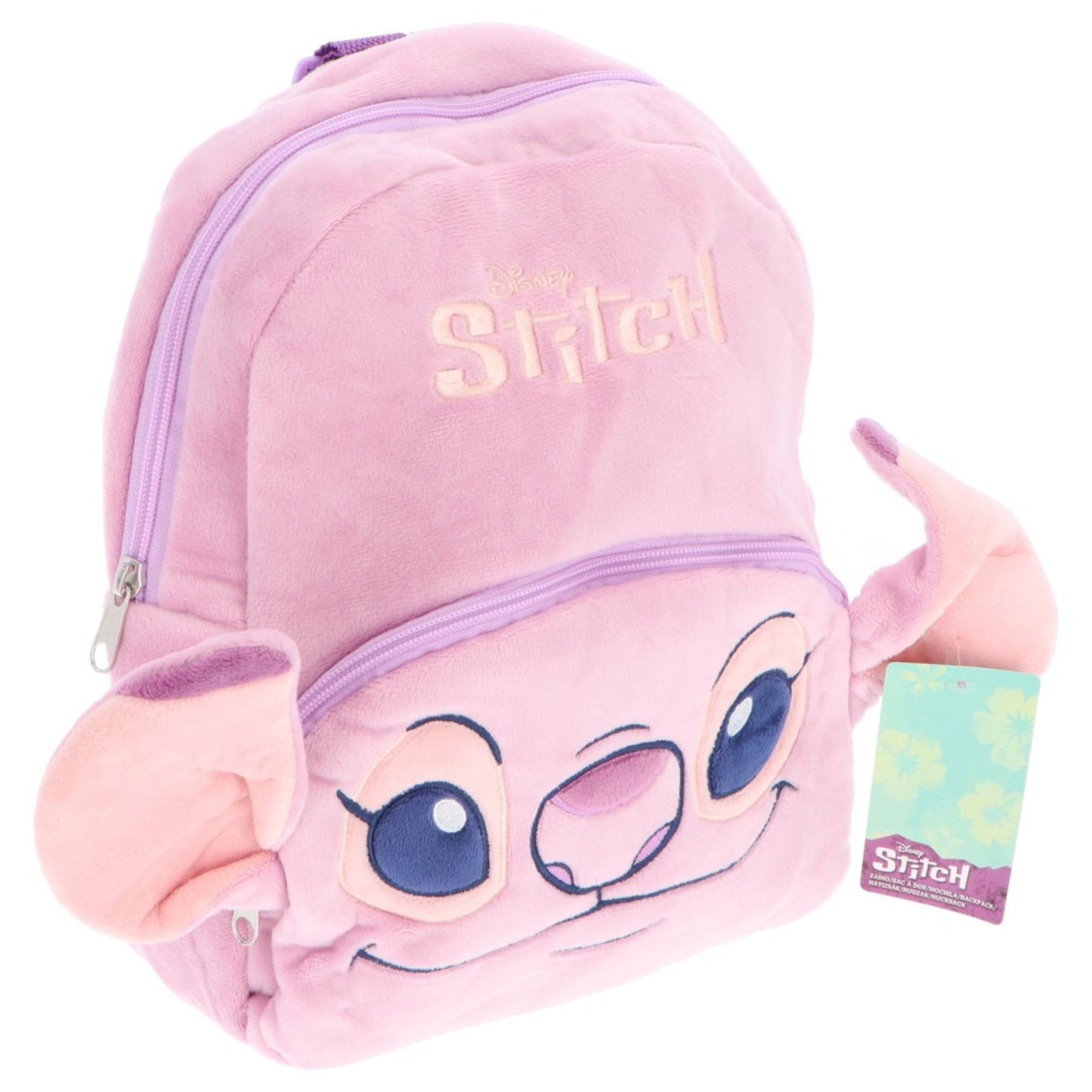 Lilo & Stitch Engel Rucksack 30 × 24 × 8 cm für Kinder ab drei Jahren