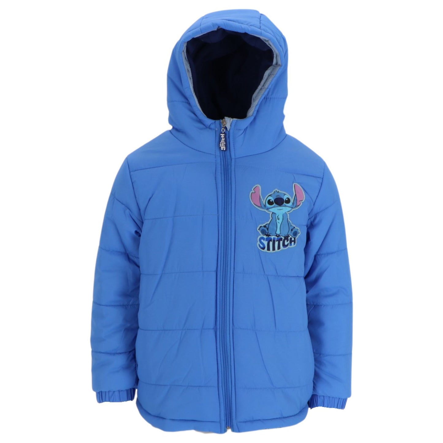 Disney Lilo & Stitch Mantel für Kinder Winterjacke mit Kapuze