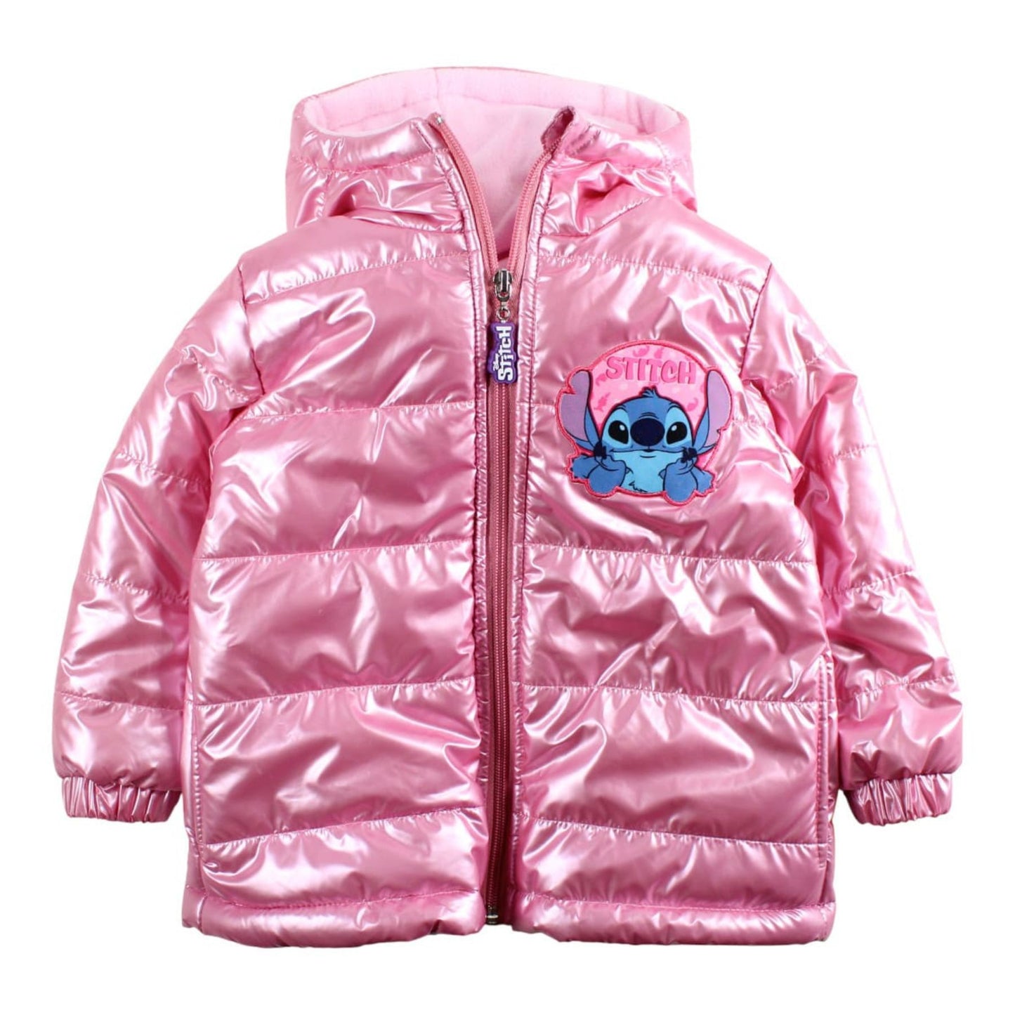 Lilo & Stitch Gefütterter Kinder Wintermantel warm bequem und alltagstauglich