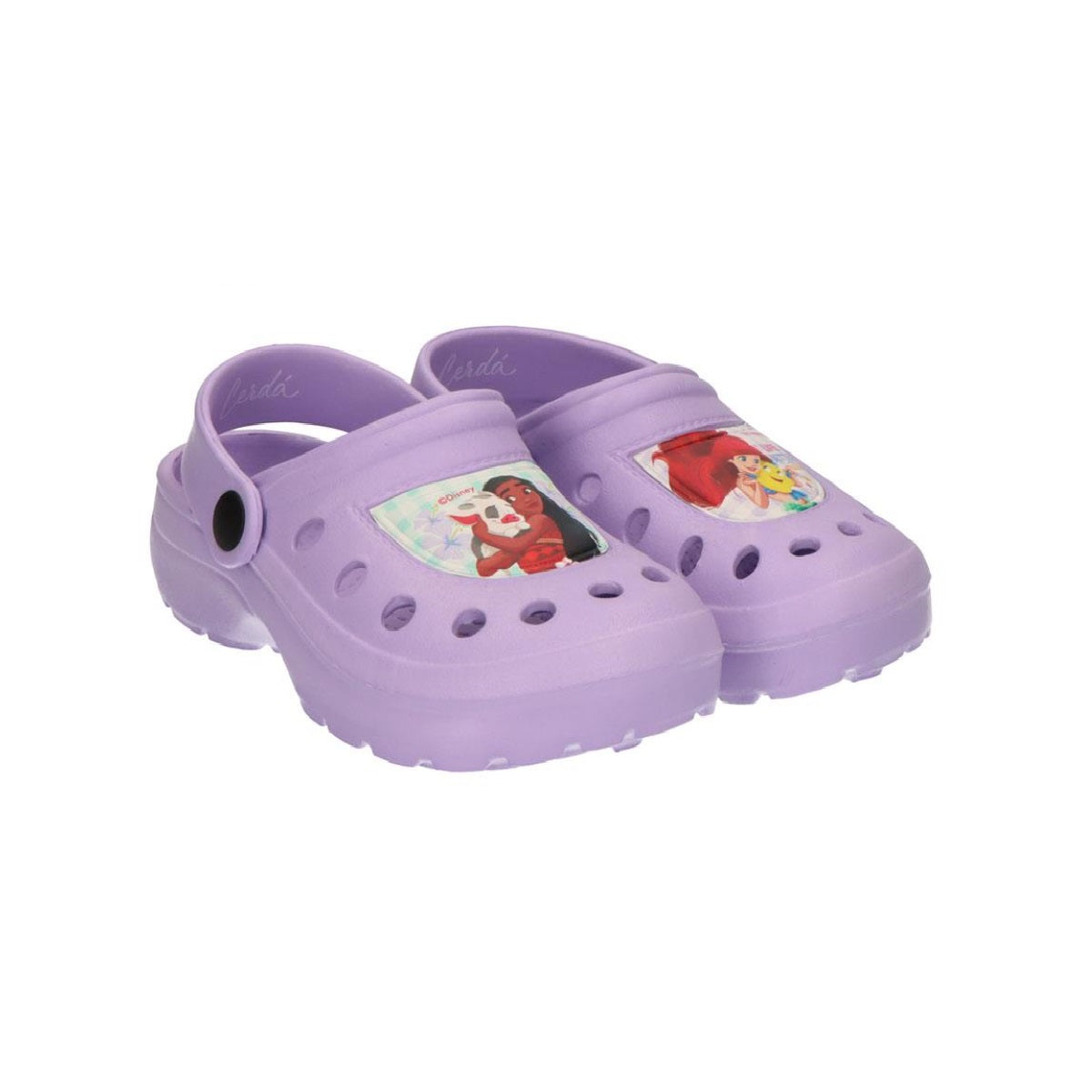 Disney Princess Kinder Badeschuhe Clogs wassergeeignet und leicht für Urlaub und Schwimmbad