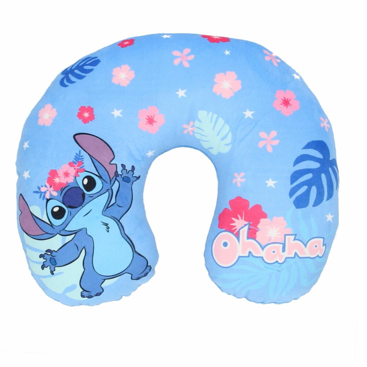Lilo & Stitch Reisekopfkissen Nackenkissen für unterwegs kleines Kopfkissen