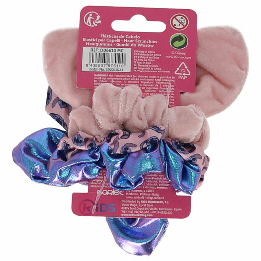 Lilo & Stitch Scrunchies mit Schleife – Stylische Haargummis
