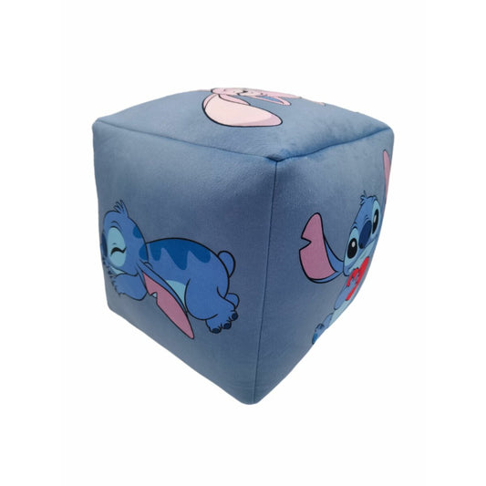 Lilo & Stitch Würfelkissen Gemütliches Kuschelkissen für kleine Fans