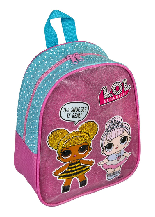 LOL Surprise Rucksack 30 cm Bunter Rucksack für Mädchen im LOL Surprise-Stil