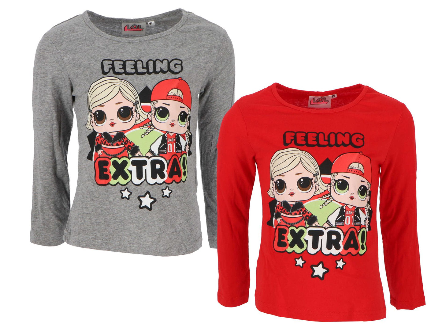 LOL Surprise Kinder Langarmshirt Stylisches und komfortables Shirt für Mädchen