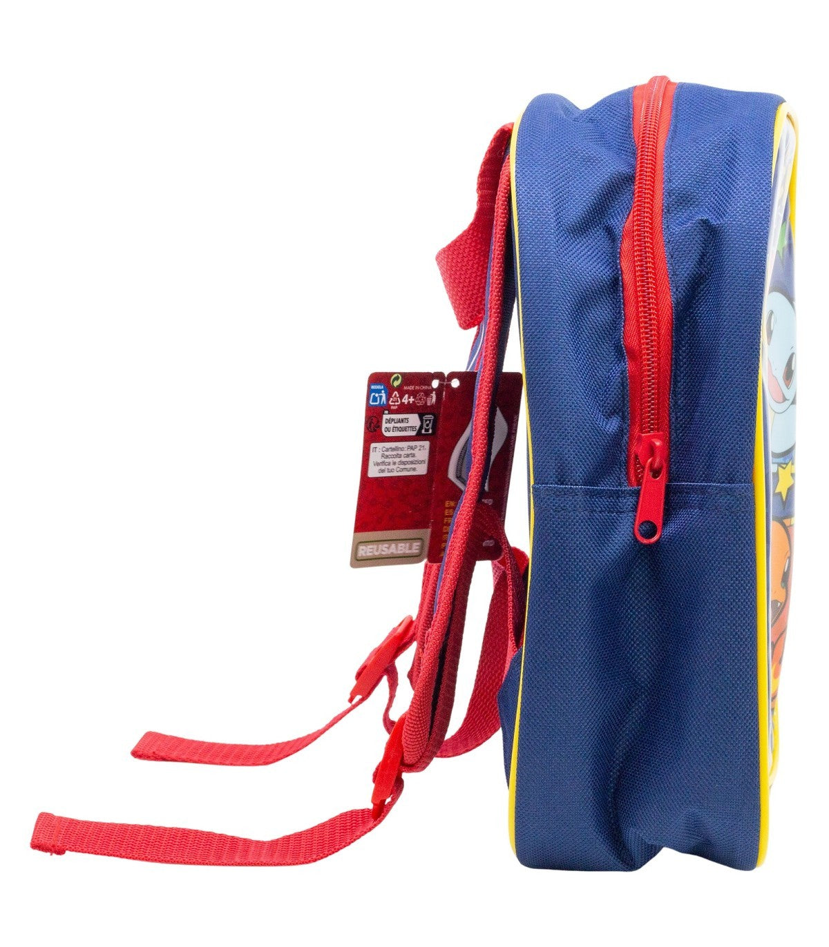 Pokemon Lunch Bag Kinder isolierte Lunchtasche mit Reißverschluss und Henkeln für Alltag