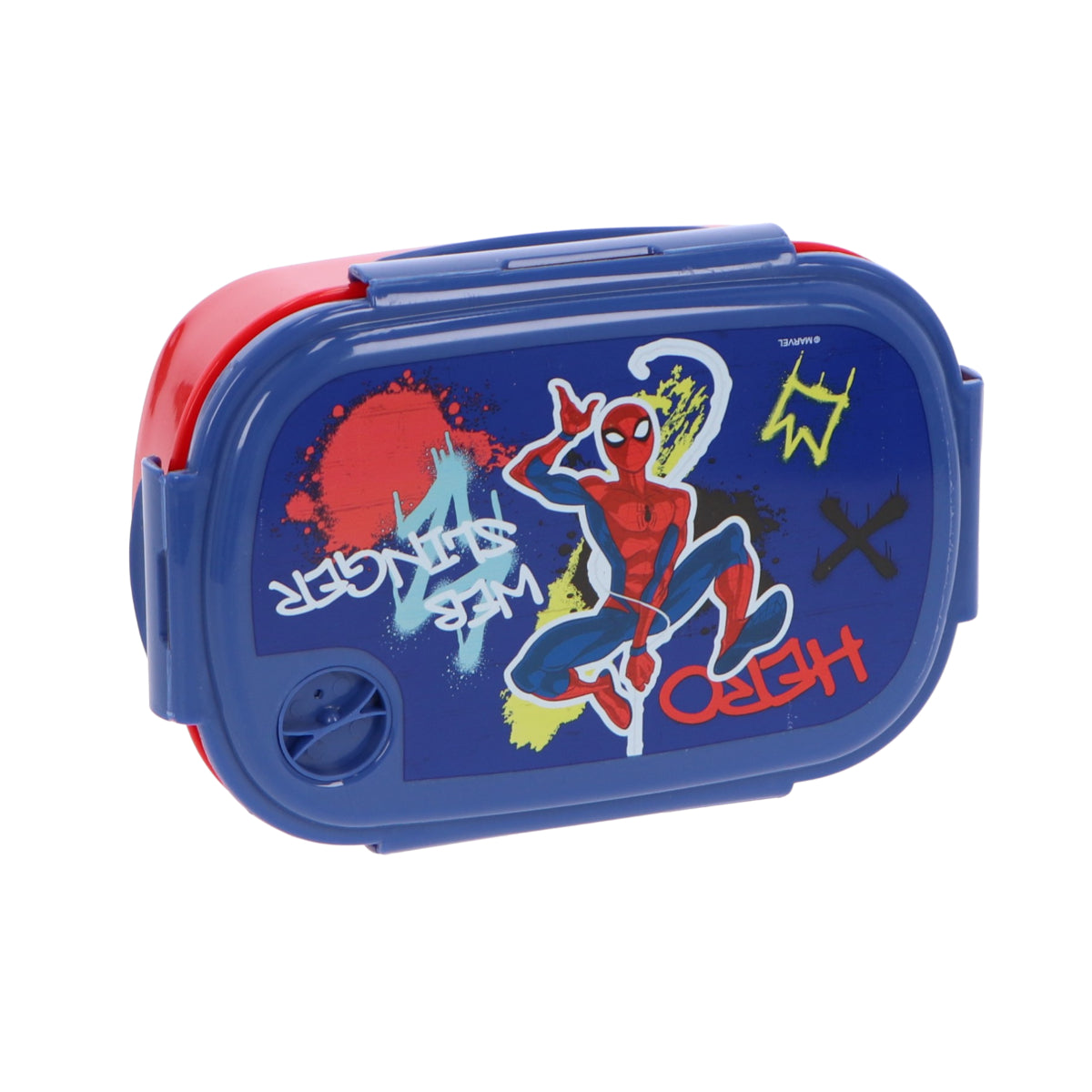 Spiderman Kinder Lunchset – 5-teilig Brotdose Trinkflasche Besteck