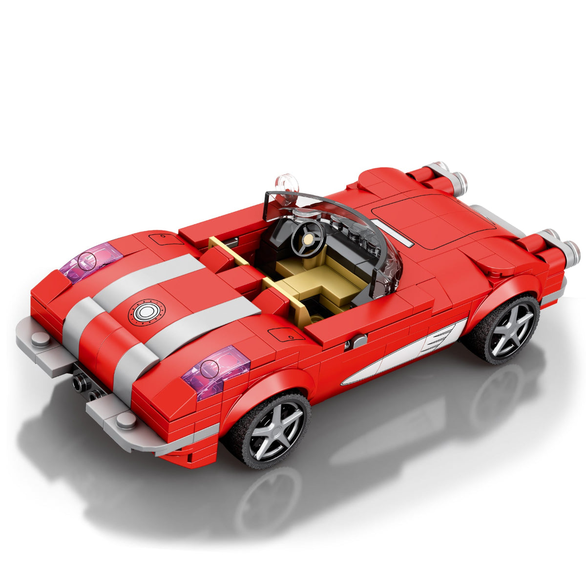 Reobrix 808 Sportwagen C1 1:24 Klemmbaustein Auto 311 Teile ab 14