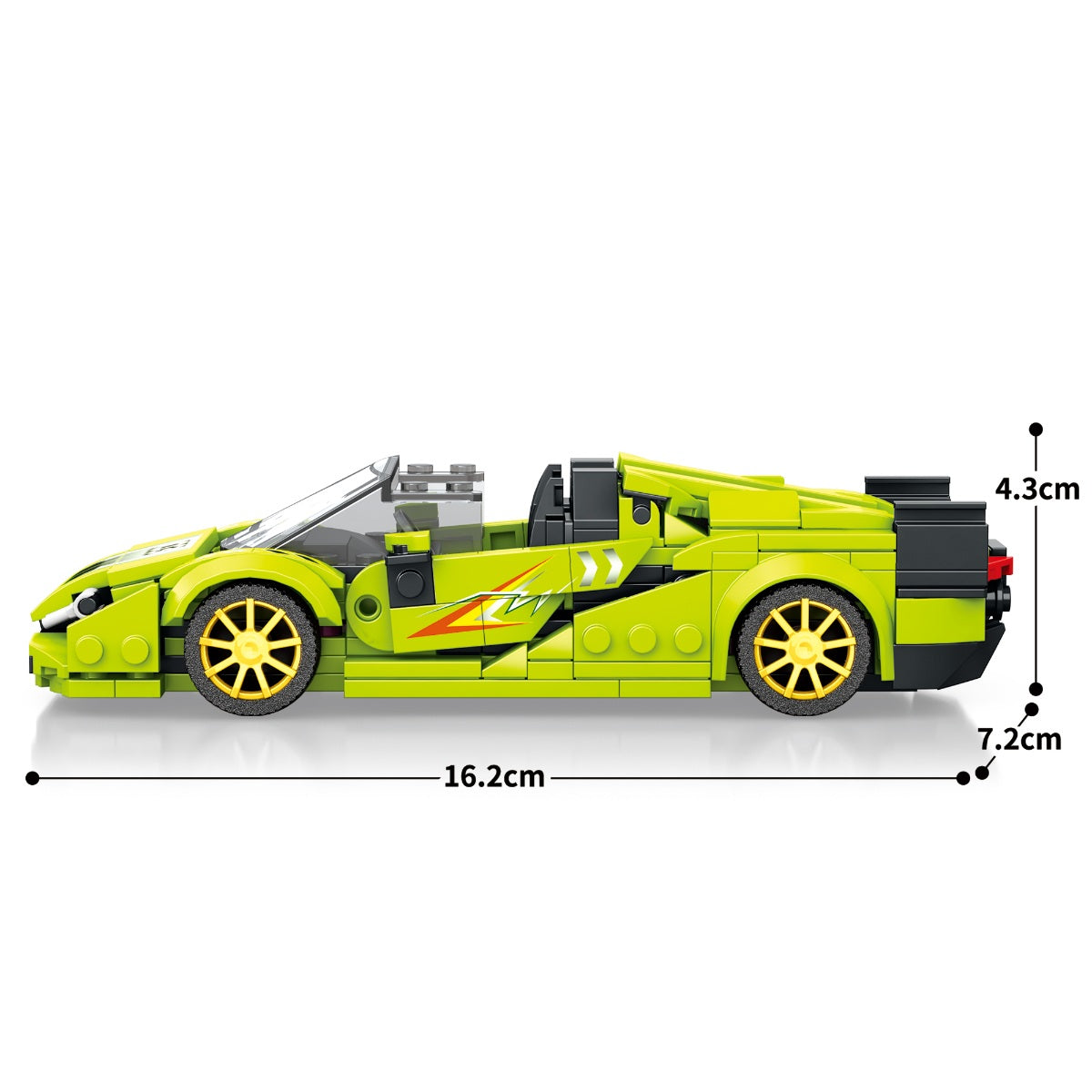 Reobrix 806 Supersportwagen 1:24 Klemmbaustein Auto 363 Teile ab 14