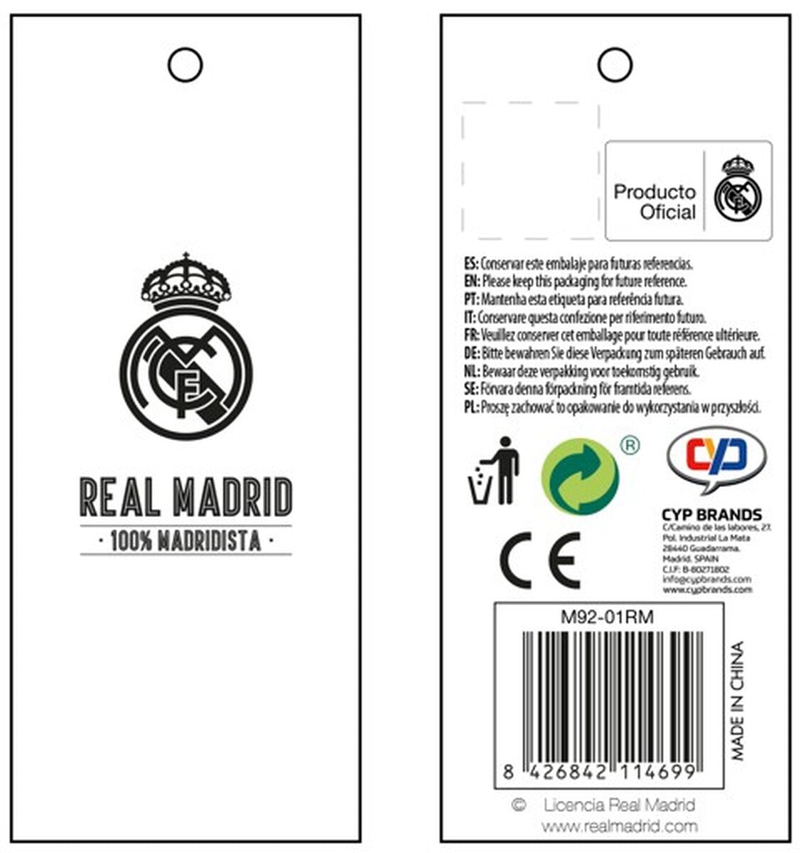 Real Madrid Kuscheltier Drache 25 cm Plüschtier Kinder Geschenk für Fans