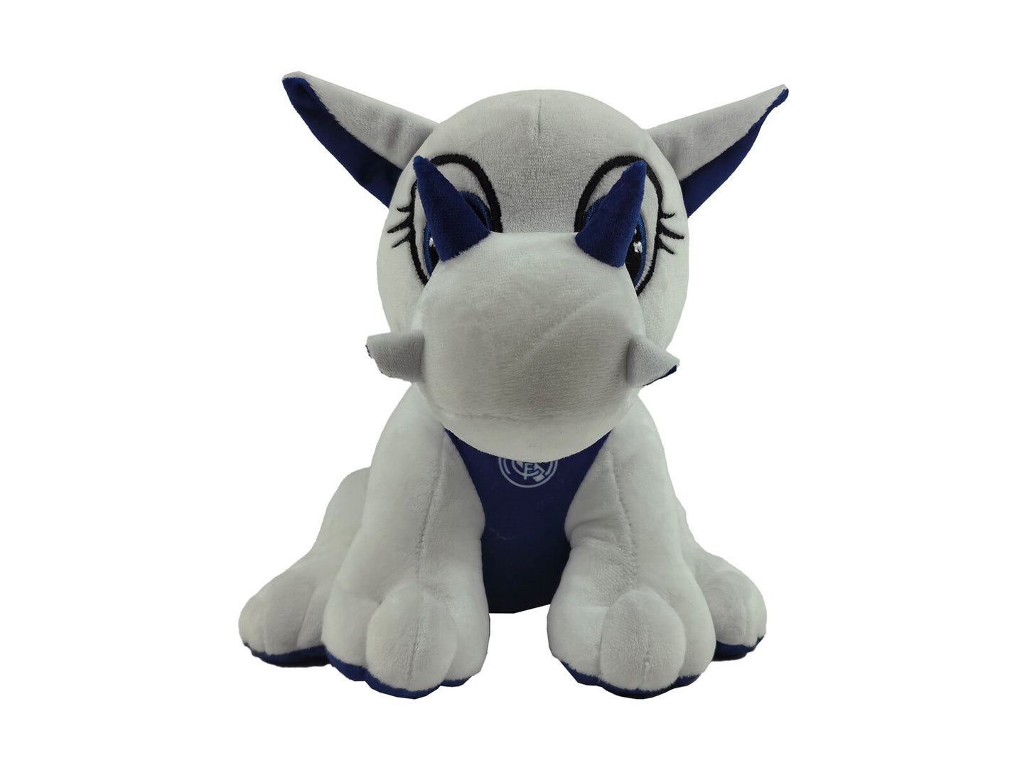 Real Madrid Kuscheltier Drache 25 cm Plüschtier Kinder Geschenk für Fans