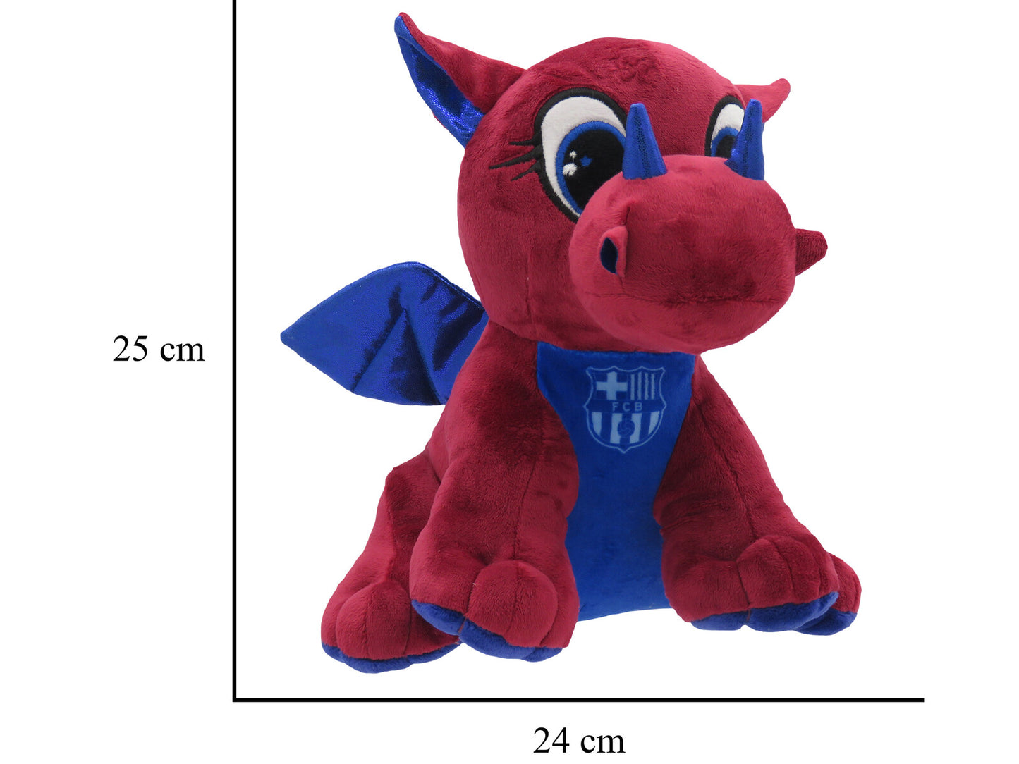 FC Barcelona Kuscheltier Drache 25 cm Plüschtier Kinder Geschenk