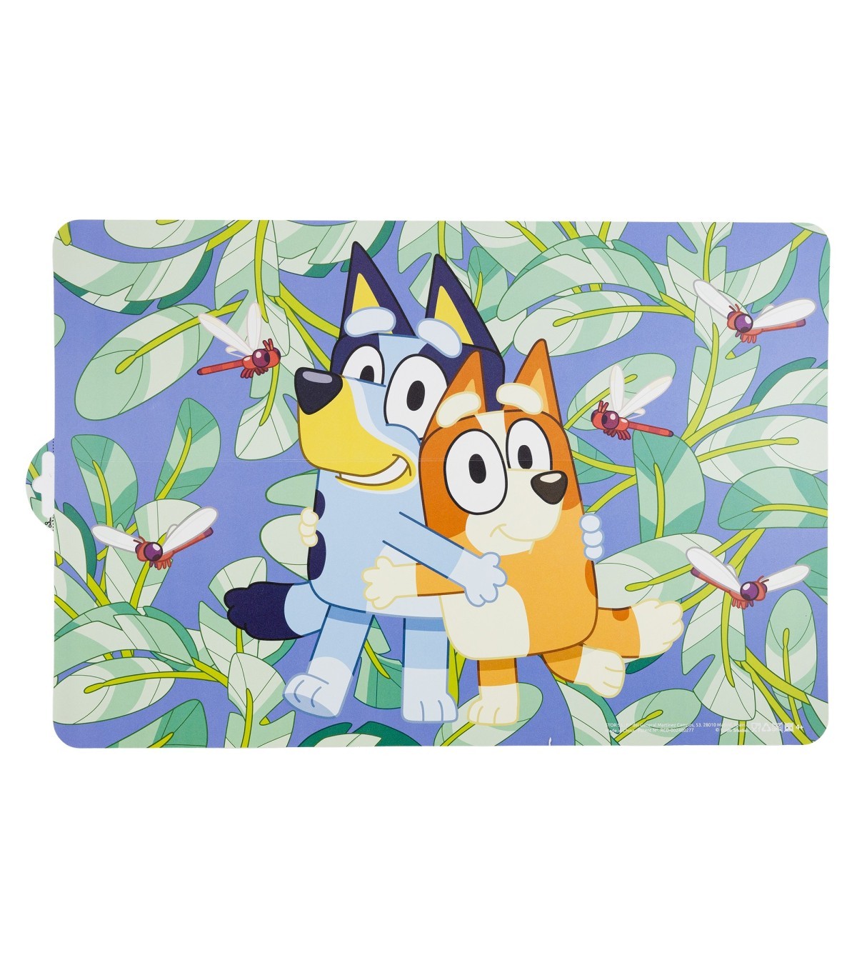 Bluey Platzdeckchen Kinder Tischunterlage 43 x 28,1 cm zum Schutz der Tischfläche