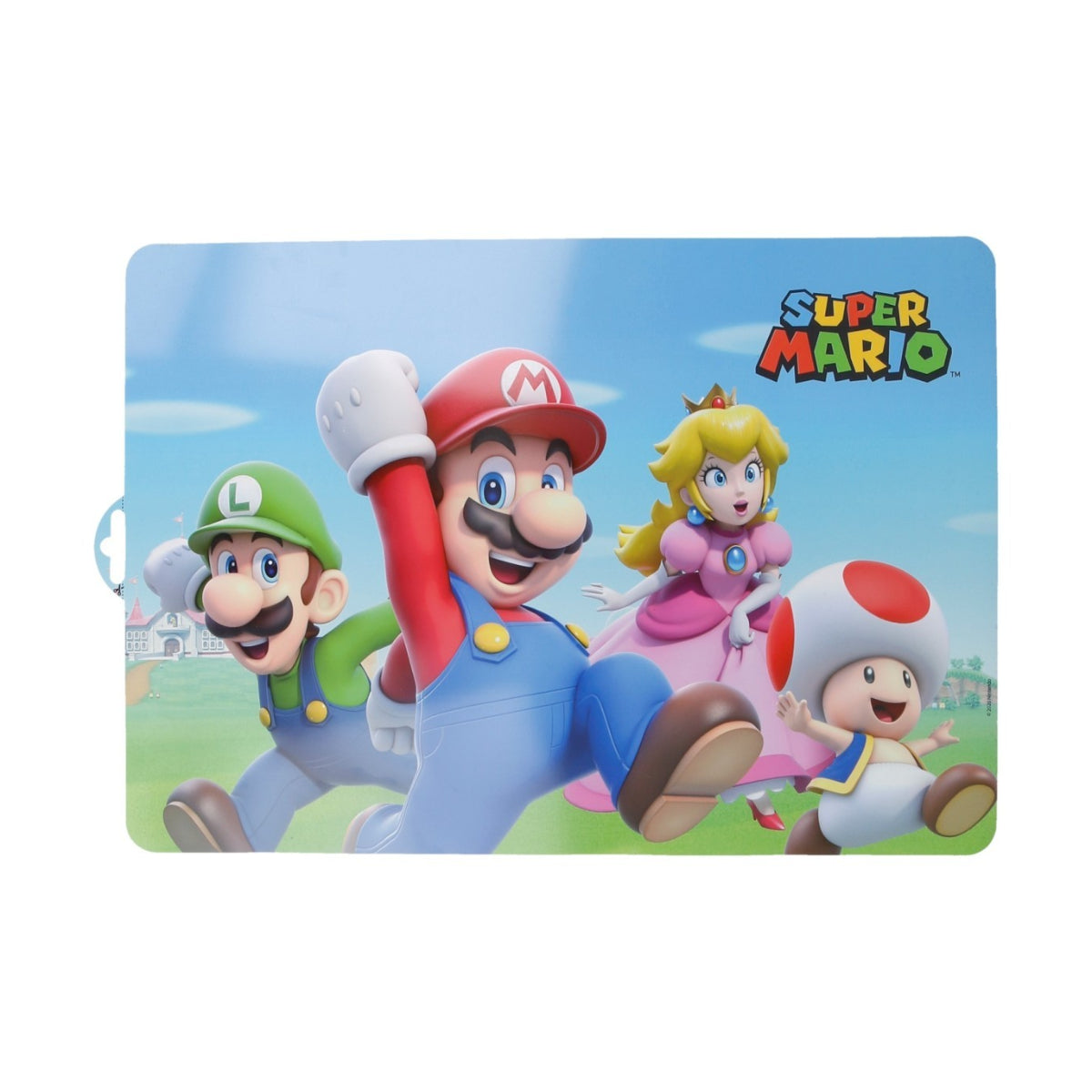 Super Mario Platzdeckchen Kinder Tischset 43 x 28,1 cm zum Schutz der Tischfläche