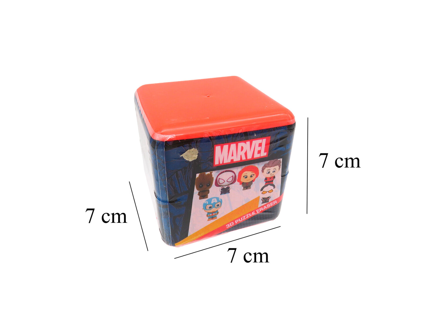 Marvel Puzzle Palz Doppelkapseln Radiergummi Figuren 2er Set Sammelspaß