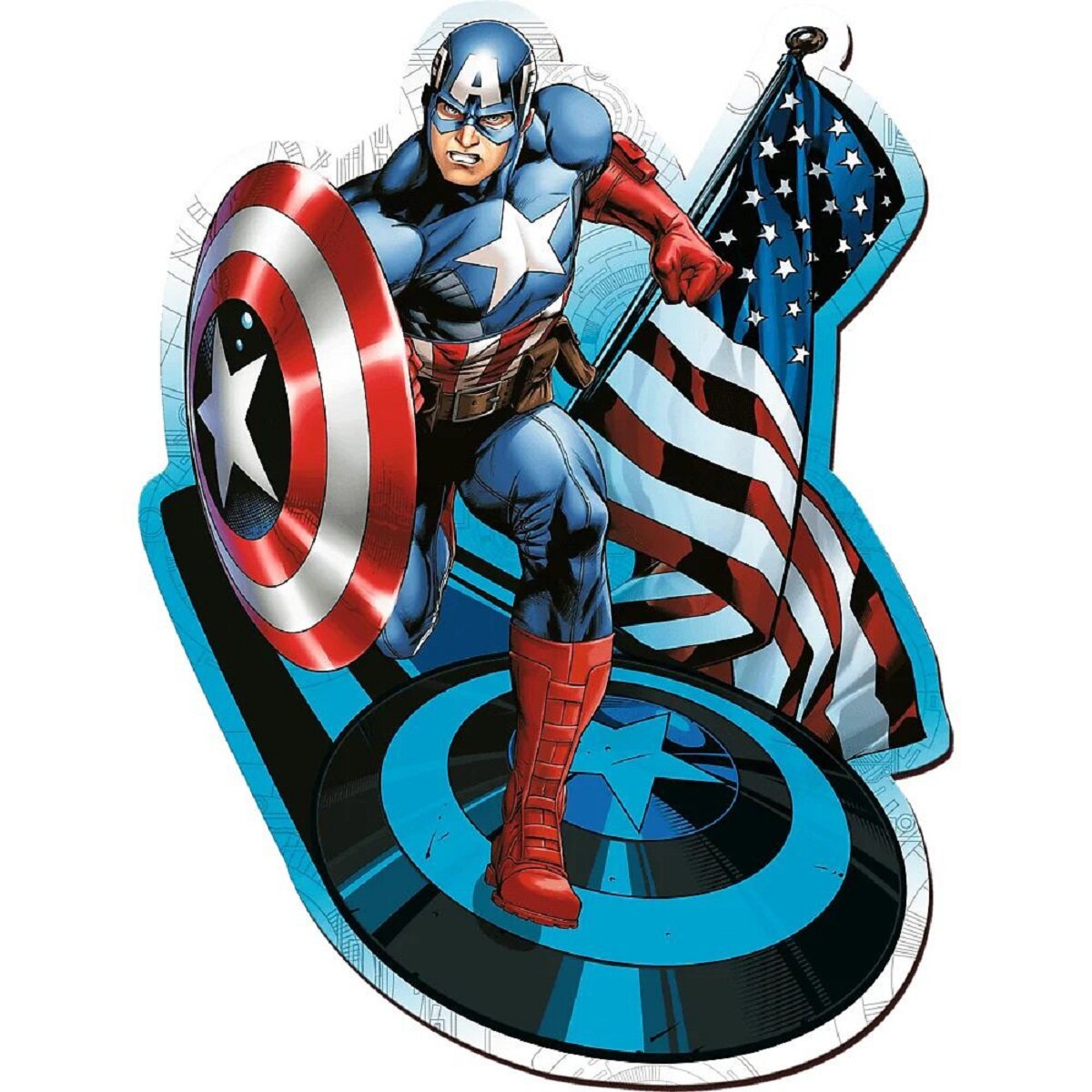 Marvel Avengers Puzzle 160 Teile aus Holz Perfekt für junge Superhelden-Fans