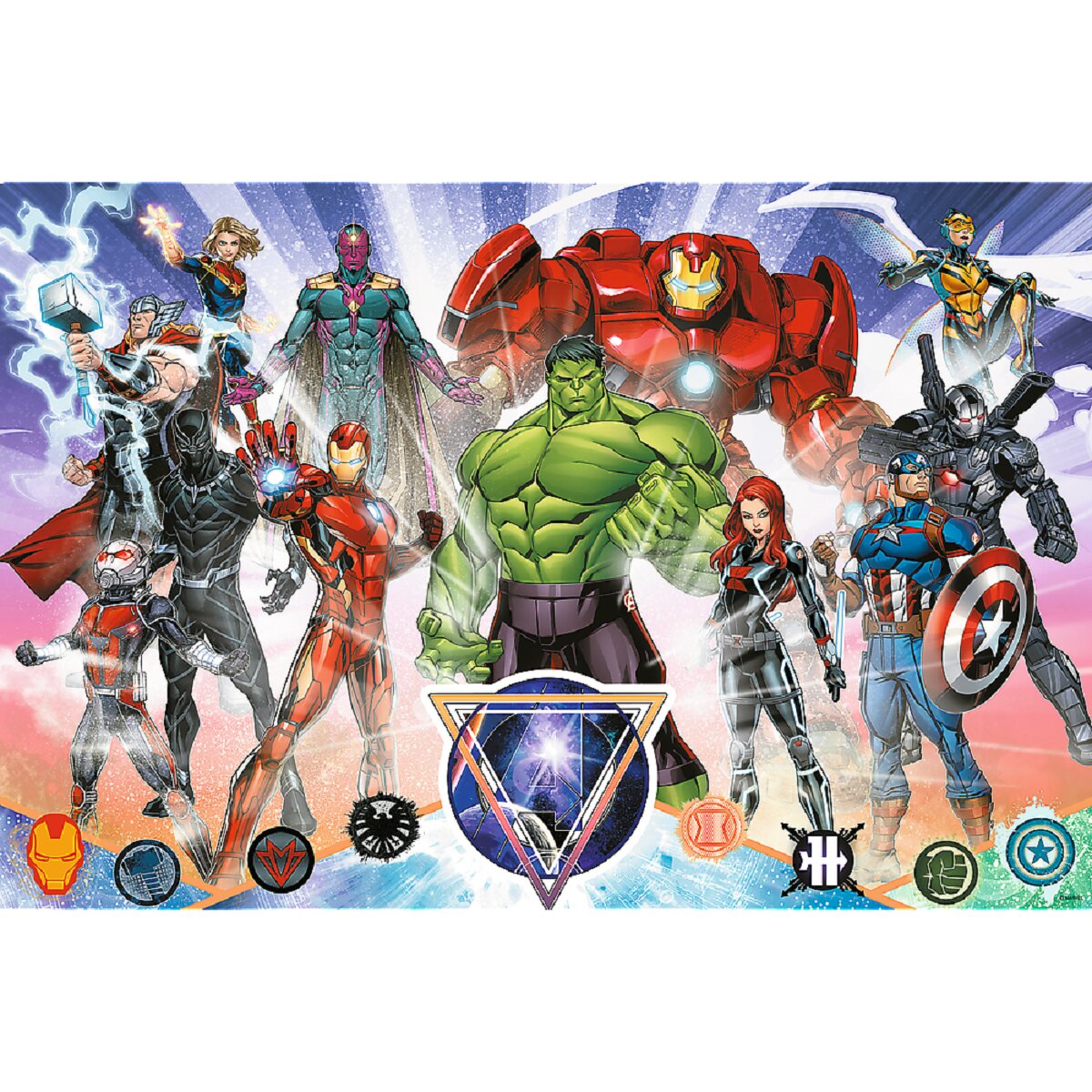 Marvel Avengers Puzzle Spannende Herausforderung für Fans für Erwachsene und Kinder