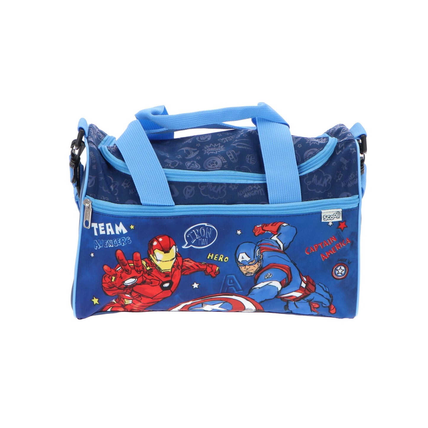 Marvel Avengers Sporttasche für Kinder ab drei Jahren 35 × 16 × 23 cm
