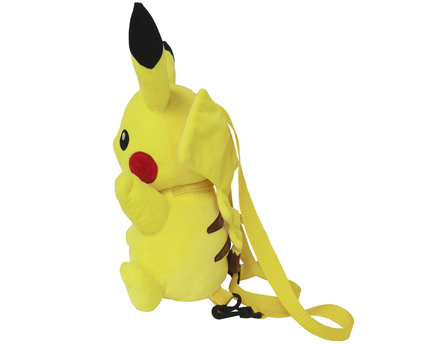 Pokémon Pikachu Plüschrucksack Kinder Rucksack kuschelig mit Reißverschluss