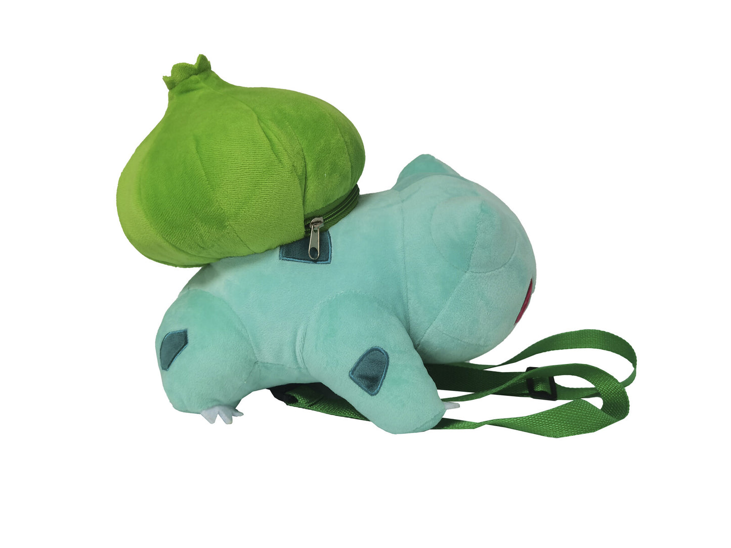 Pokémon Bisasam Plüschrucksack Kinder Rucksack kuschelig mit Reißverschluss
