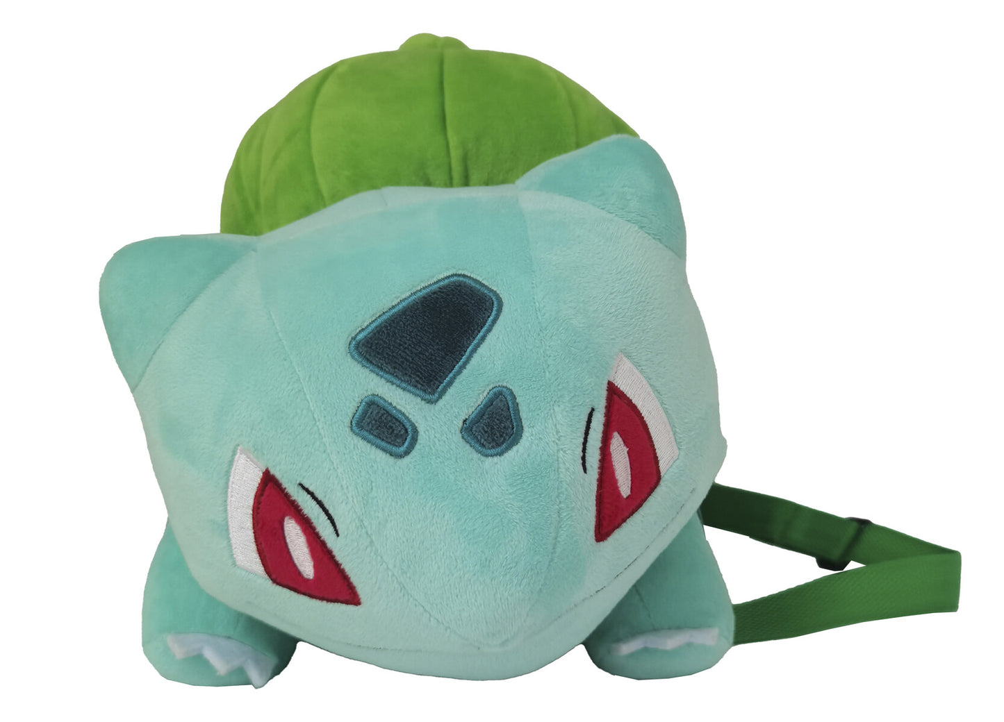 Pokémon Bisasam Plüschrucksack Kinder Rucksack kuschelig mit Reißverschluss
