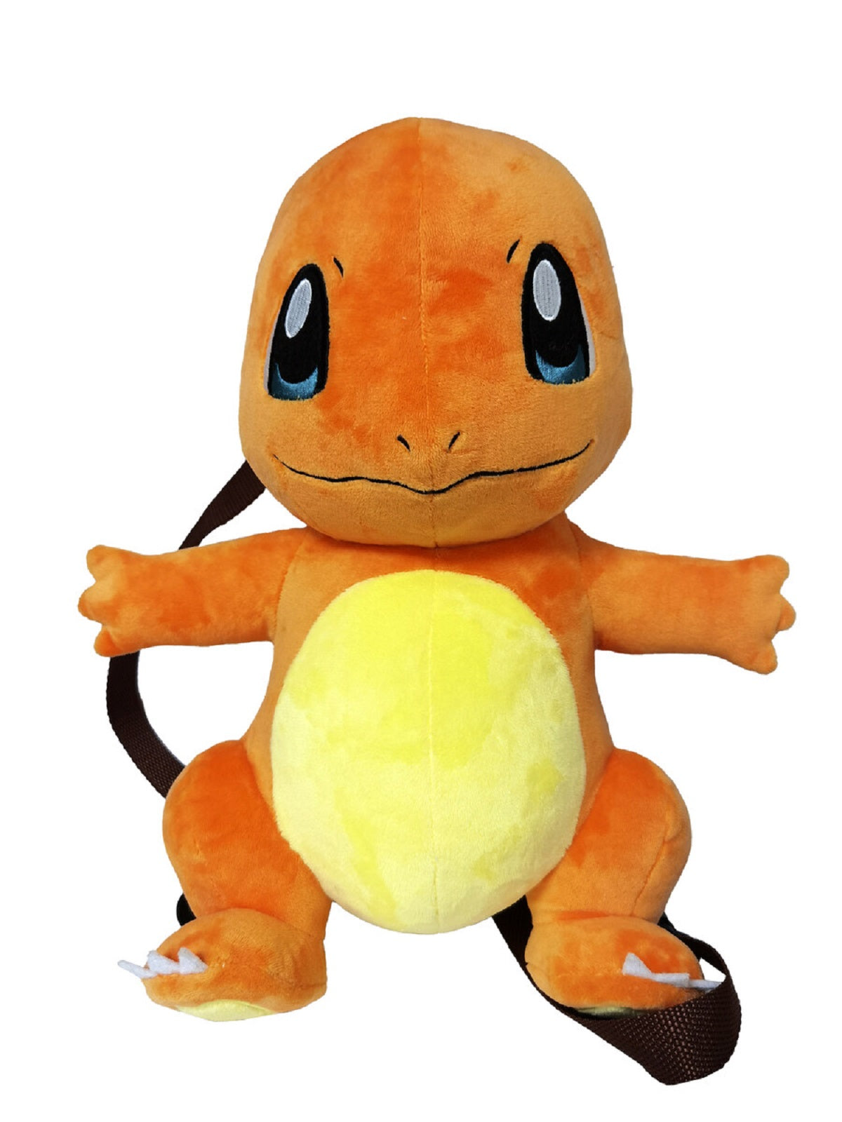 Pokémon Glumanda Plüschrucksack Kinder Rucksack kuschelig mit Reißverschluss