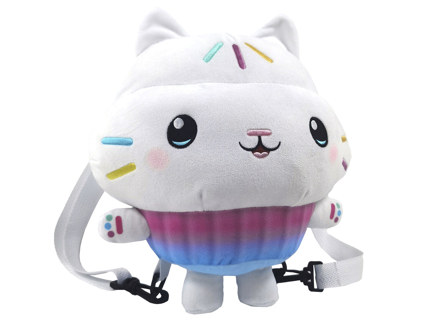 Gabby´s Dollhouse Muffin Plüschrucksack Kinder Rucksack kuschelig mit Reißverschluss