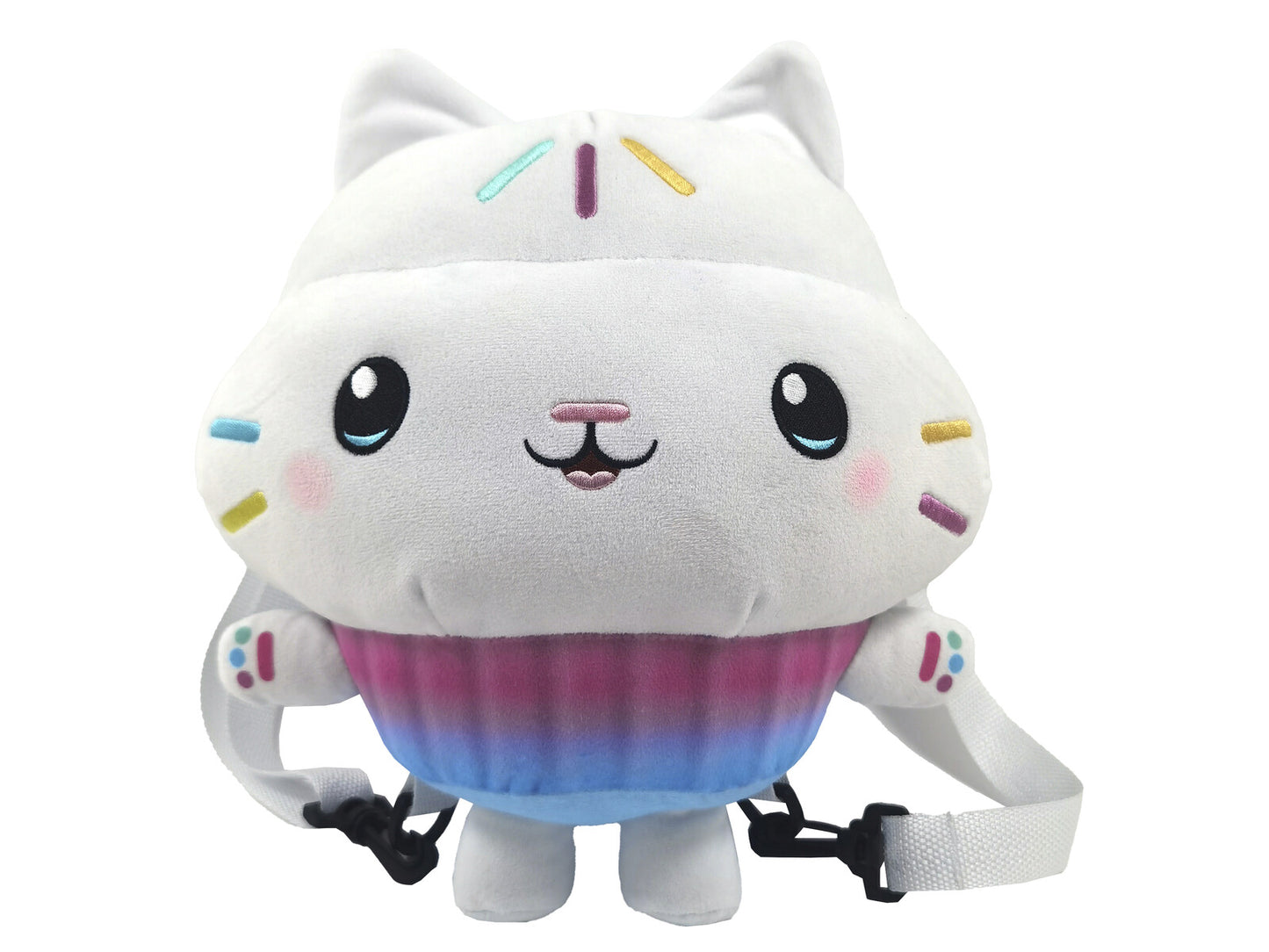 Gabby´s Dollhouse Muffin Plüschrucksack Kinder Rucksack kuschelig mit Reißverschluss