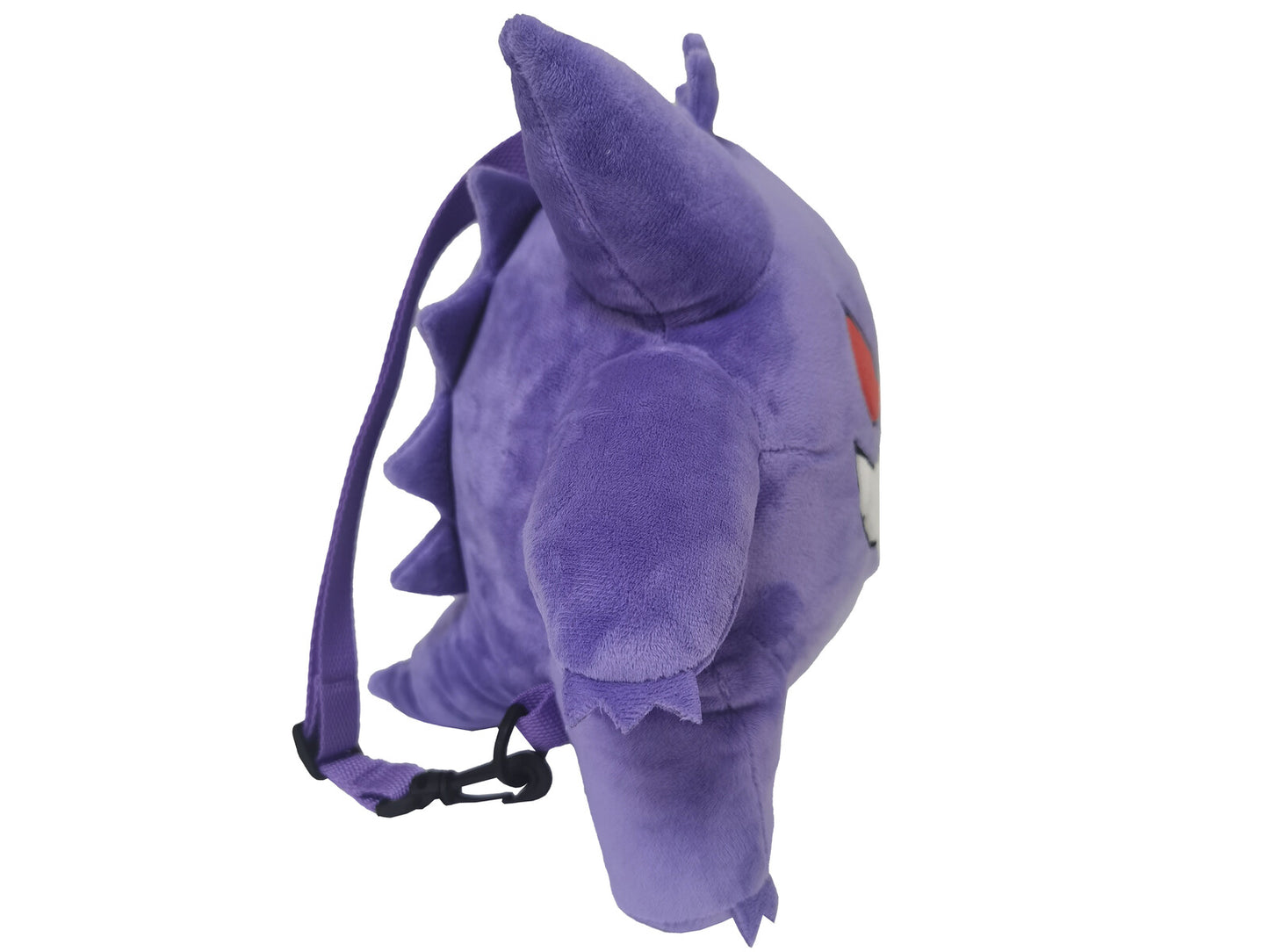 Pokémon Gengar Plüschrucksack Kinder Rucksack kuschelig mit Reißverschluss
