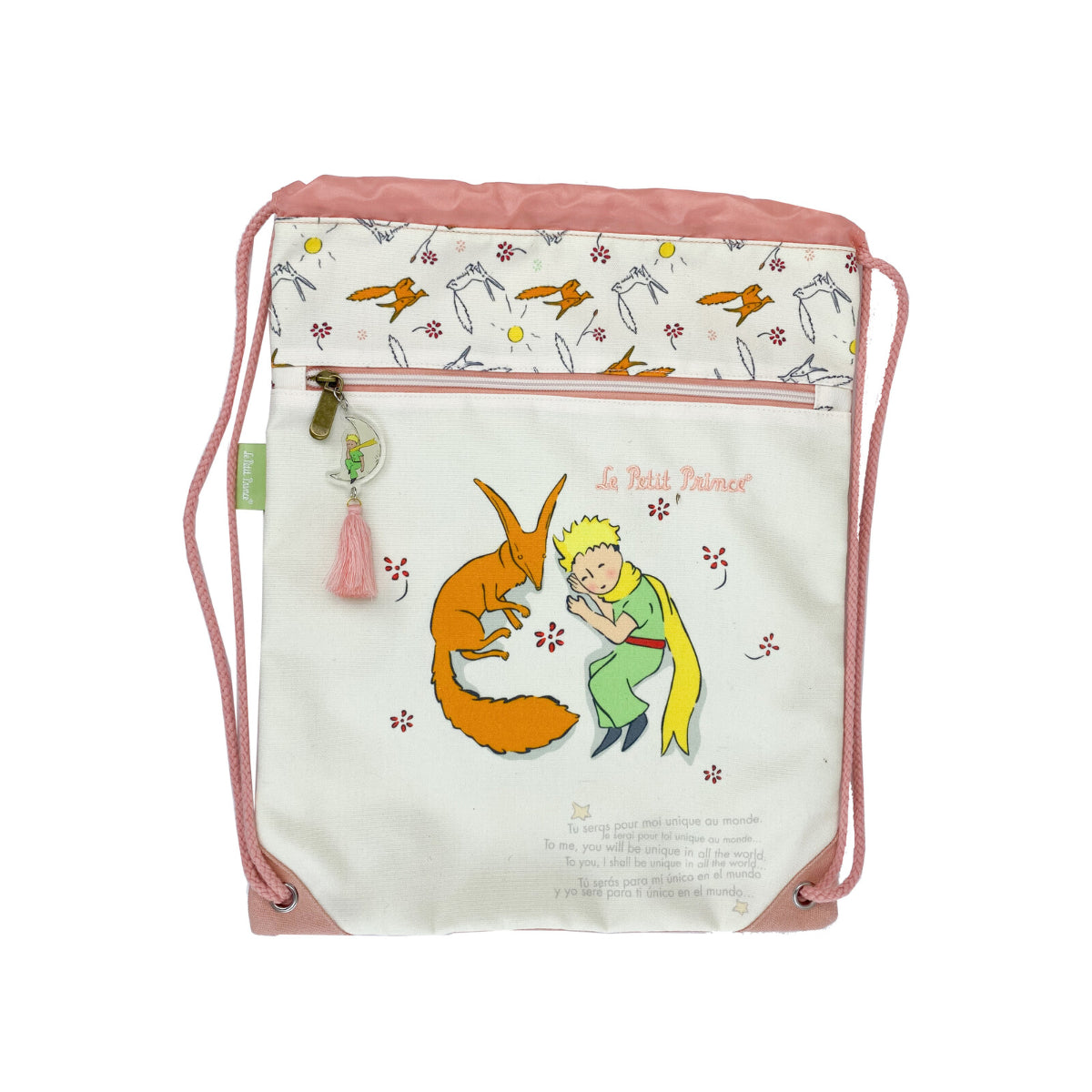 El Principito Mochila Saco Little Prince Fox Beutelrucksack Freizeit Schule