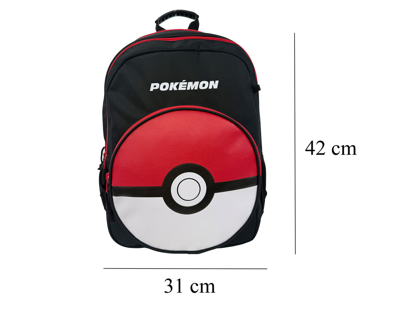 Pokémon Rucksack 31 × 18 × 42 cm für Schule und Freizeit