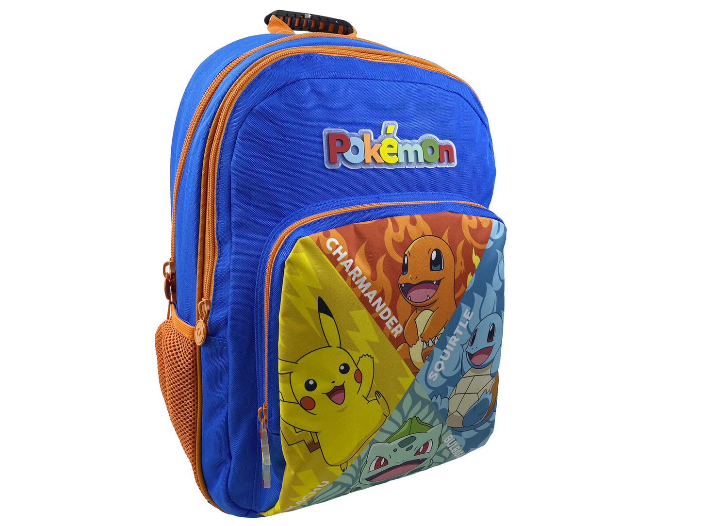 Pokémon Rucksack Kinder mit 3 Fächern Schulranzen 33 × 11 × 42 cm