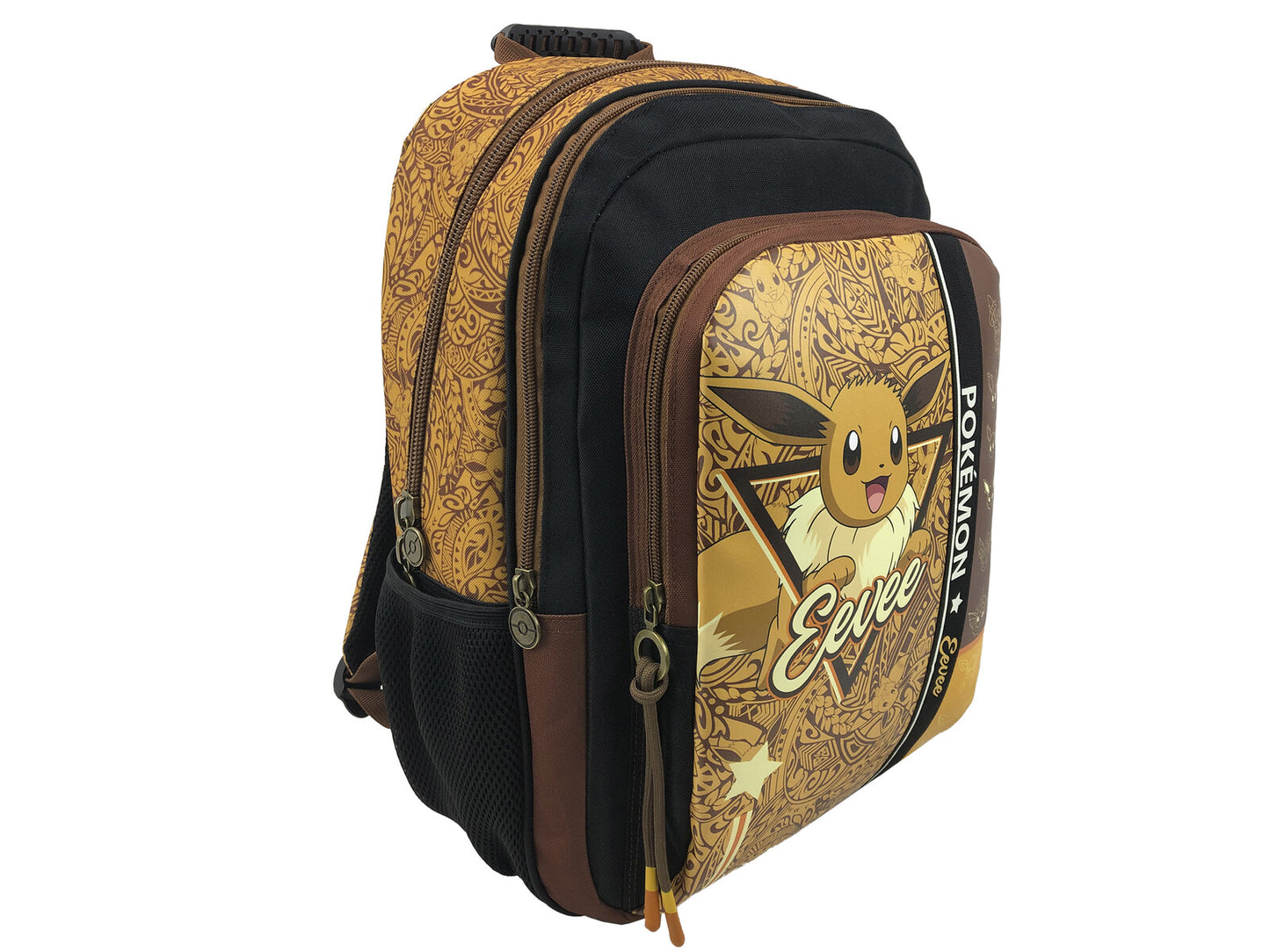 Pokémon Eevee Kinder Schulrucksack 42 cm Rucksack mit 3 Hauptfächern