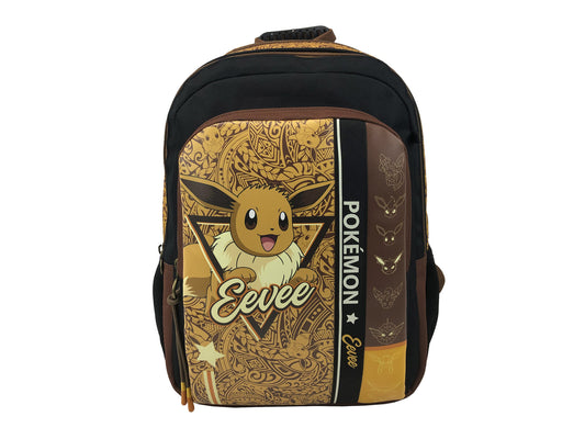 Pokémon Eevee Kinder Schulrucksack 42 cm Rucksack mit 3 Hauptfächern