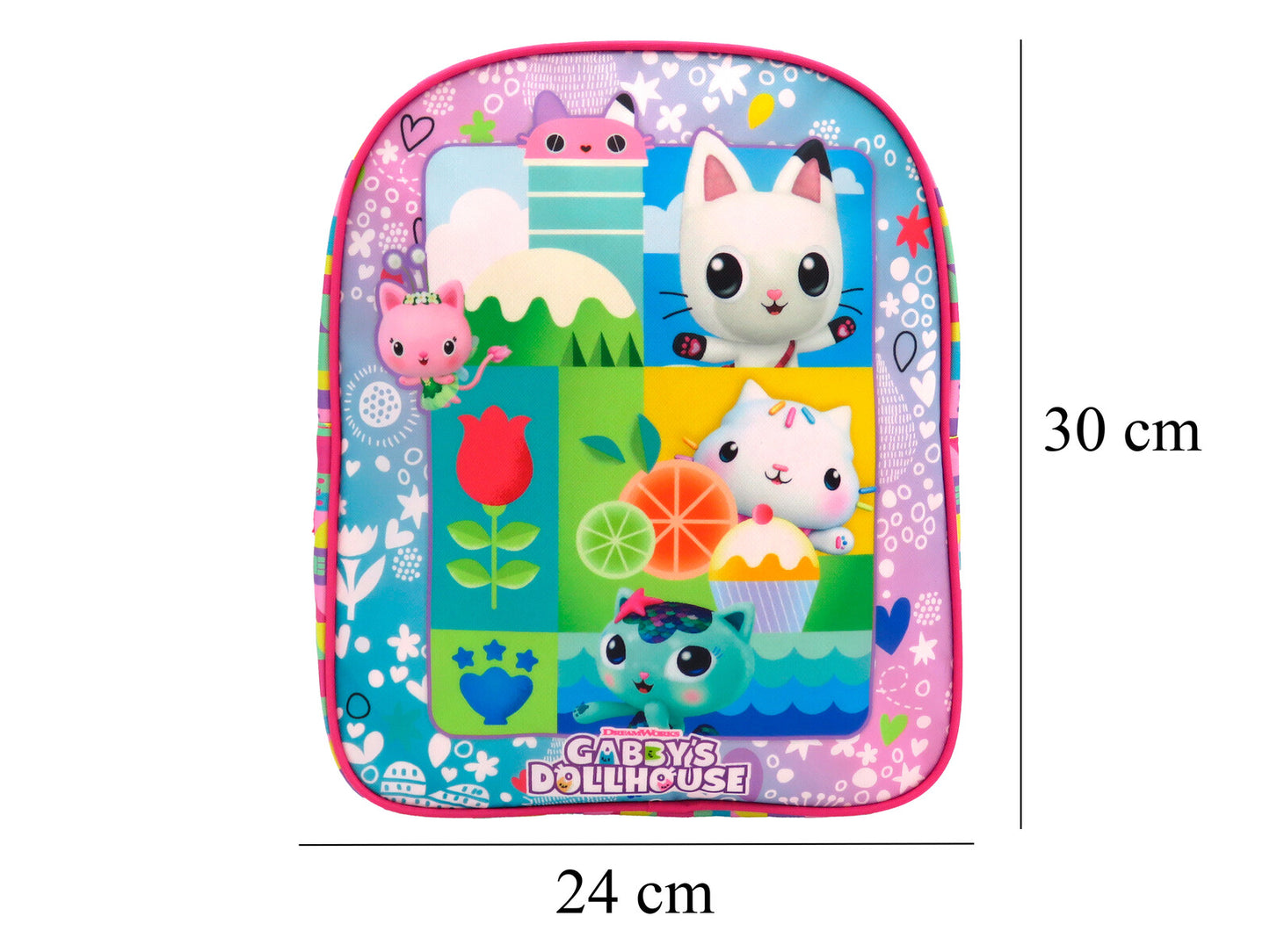 Gabby’s Dollhouse Kinder Rucksack 30 x 24 cm Vorschulrucksack