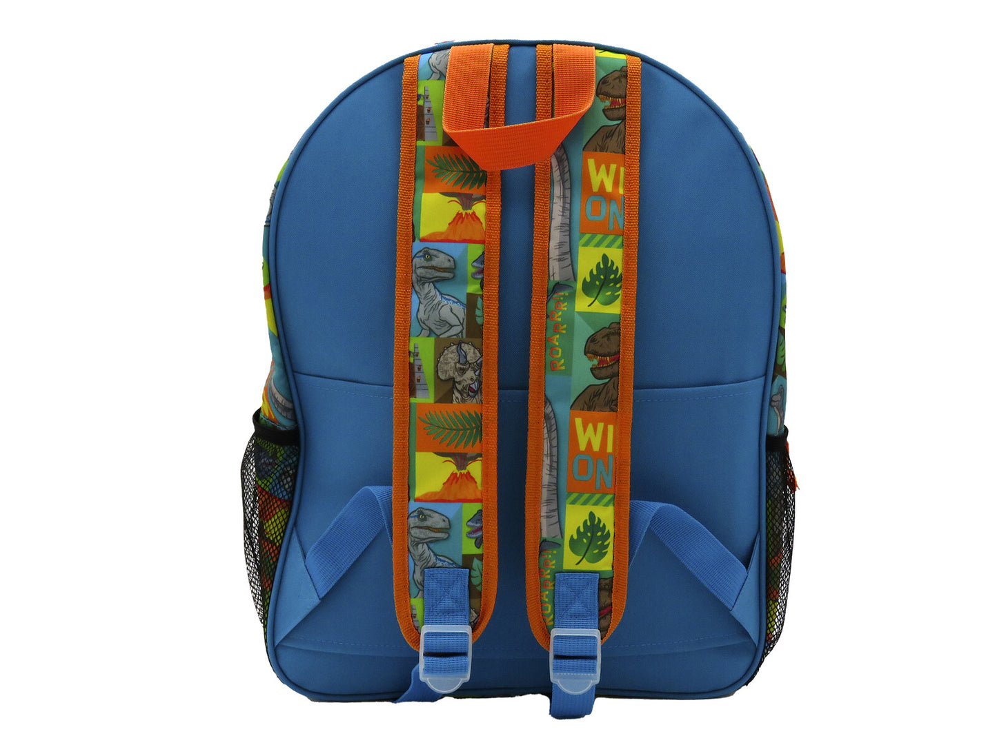 Jurassic World Kinder Rucksack 31 × 12 × 41 cm Schulrucksack mit 2 Fächern und 2 Seitennetzen