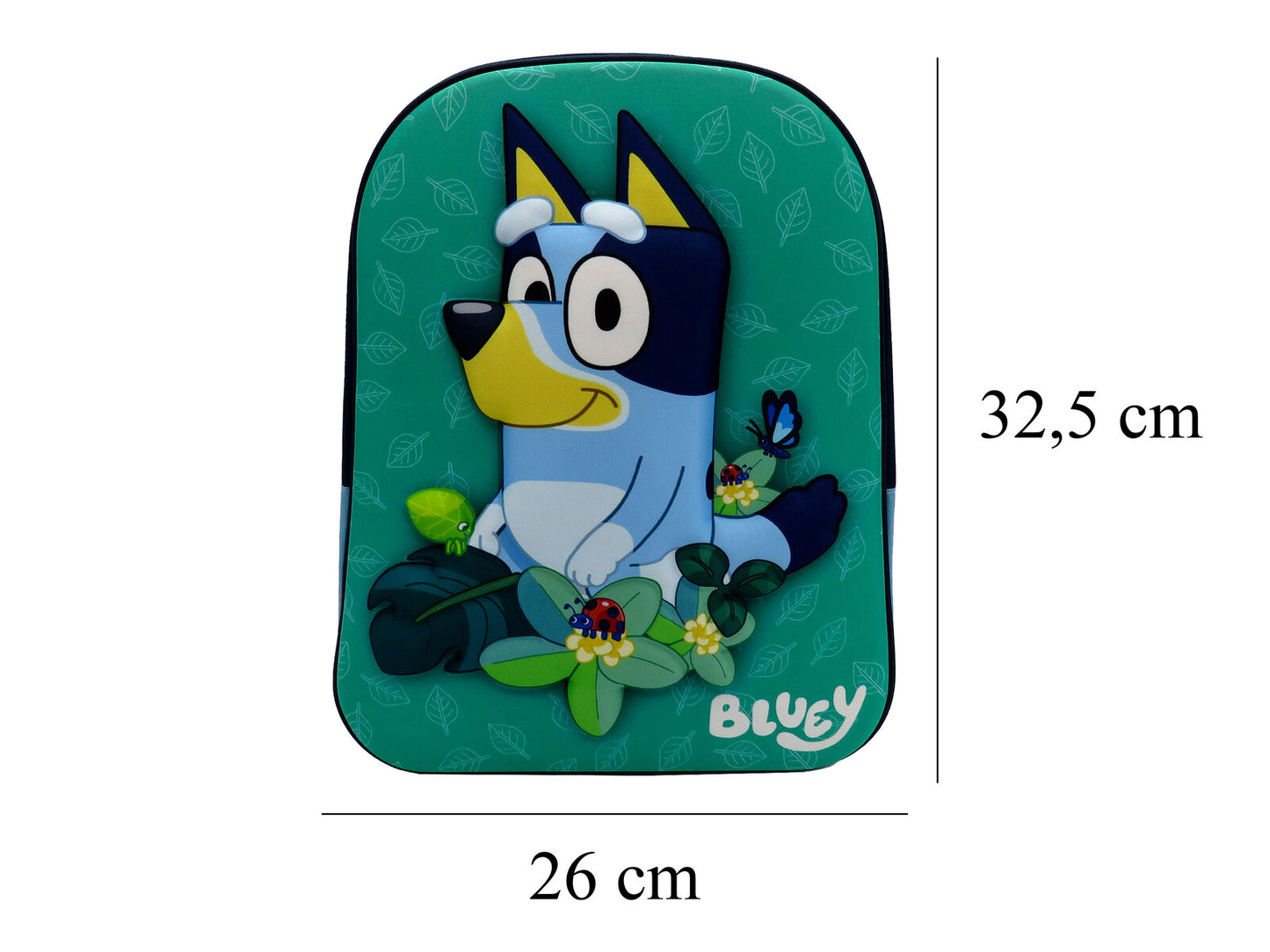 Bluey Kinder Rucksack 32,5 x 26 cm Vorschulrucksack