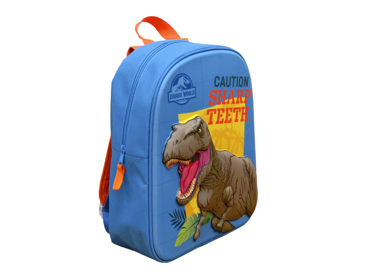 Jurassic World Kinder Rucksack 27 × 10 × 33 cm Freizeitrucksack mit Hauptfach leicht und kompakt