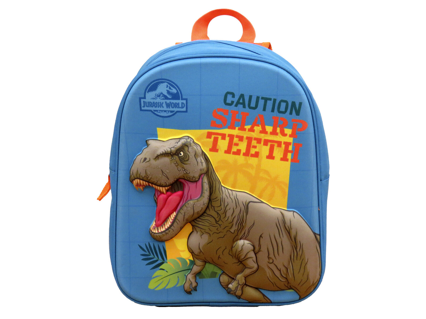 Jurassic World Kinder Rucksack 27 × 10 × 33 cm Freizeitrucksack mit Hauptfach leicht und kompakt