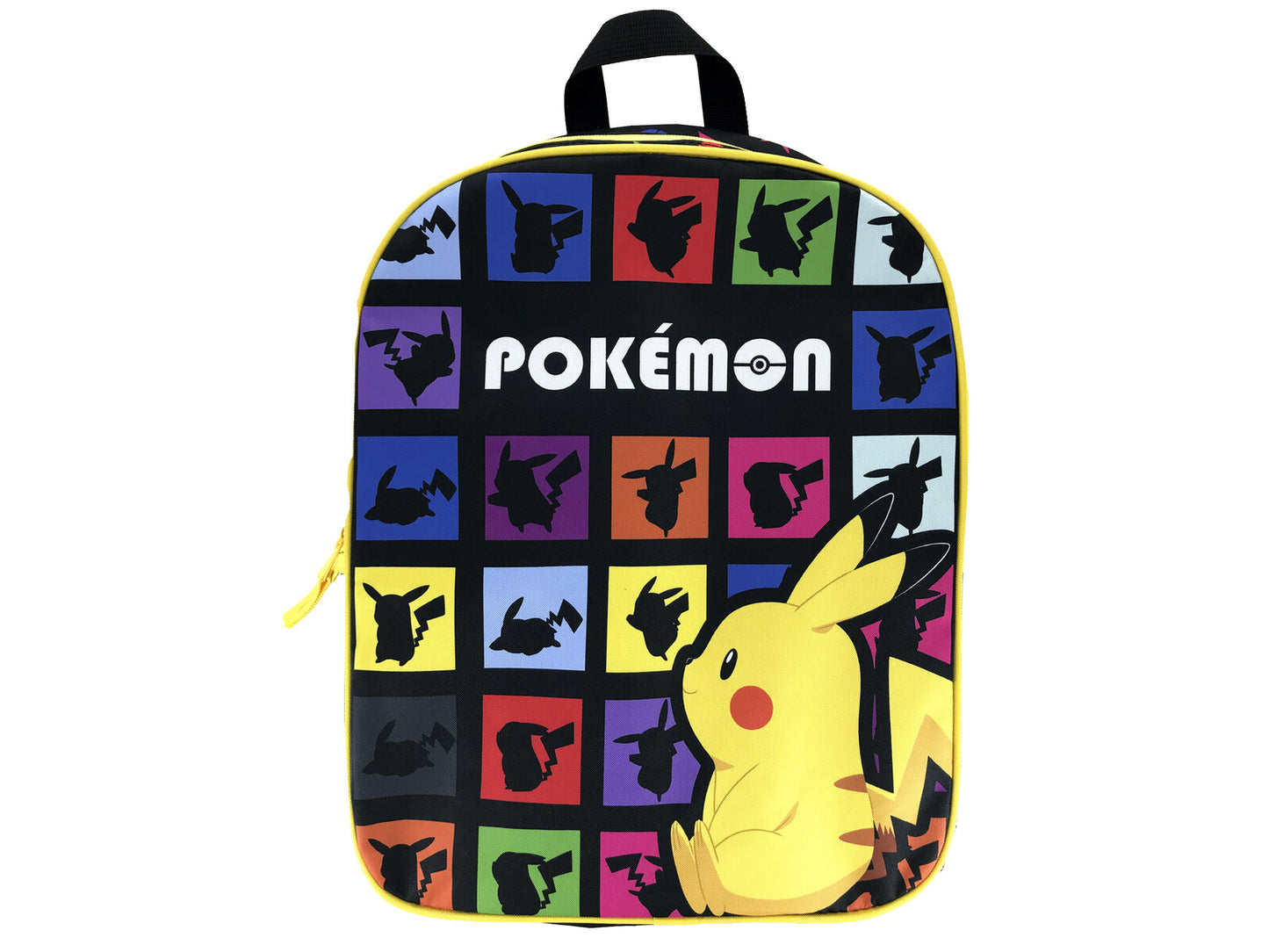 Pokémon Rucksack 30 × 24 × 10 cm Kinder Vorschulrucksack mit gepolsterten Trägern für Kindergarten und Ausflug