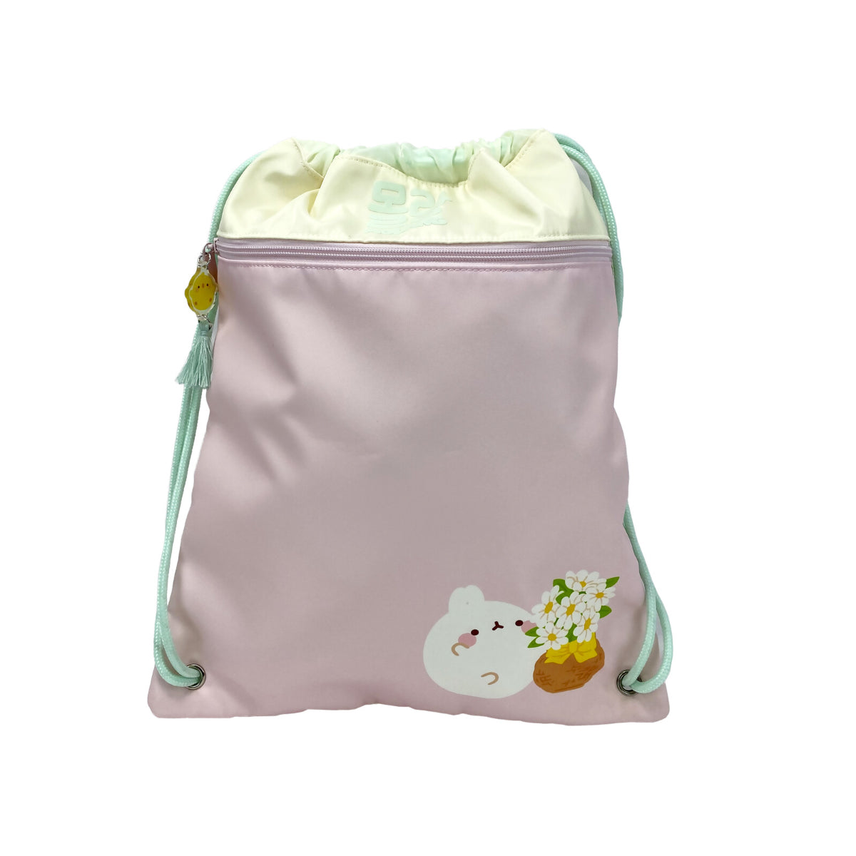 Molang Saco Blüte Turnbeutel Sportbeutel Kinder Freizeit Schule 42 cm