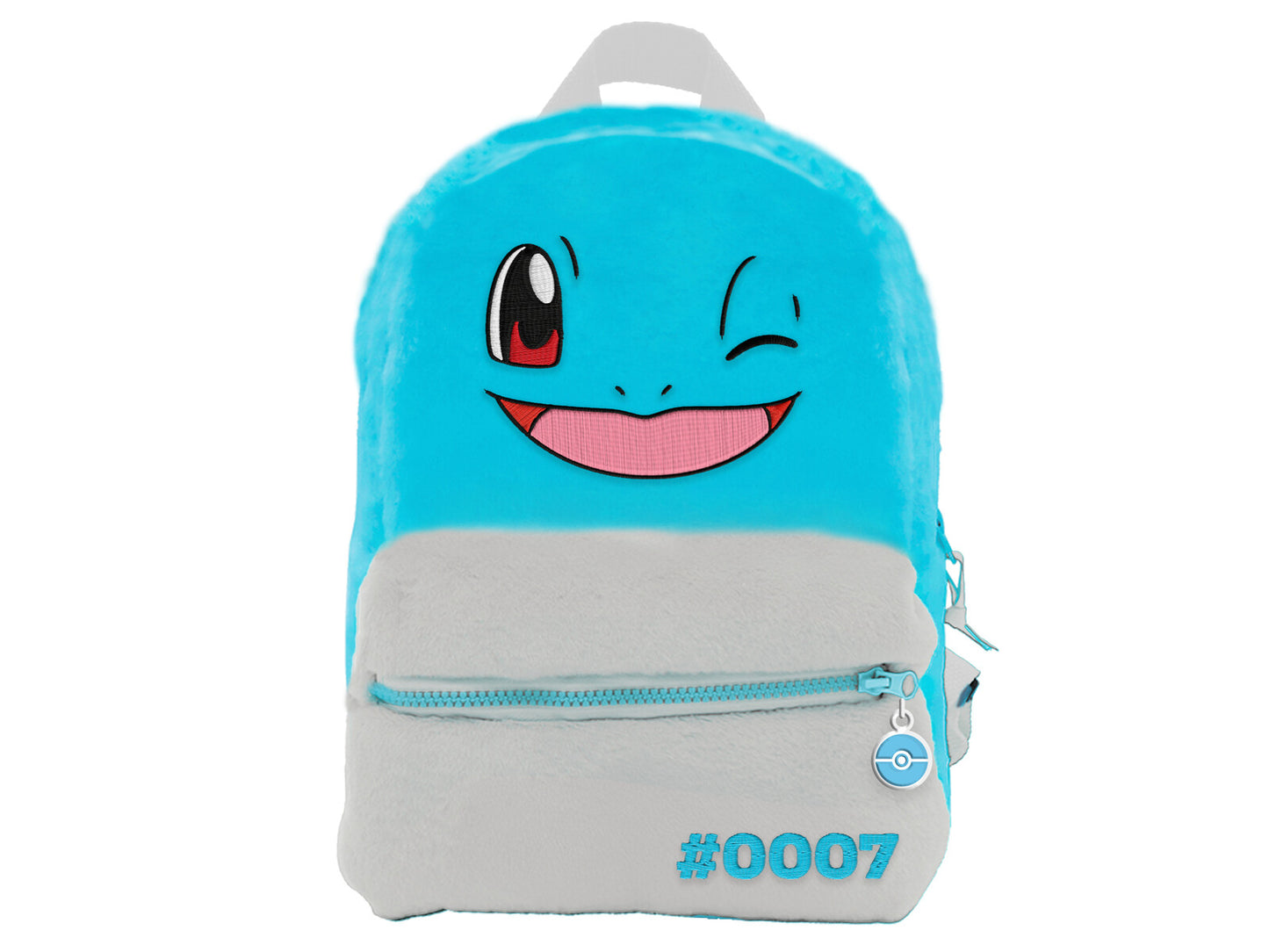 Pokémon Squirtle Plüschrucksack Kinder Rucksack Kuschelrucksack 30 cm