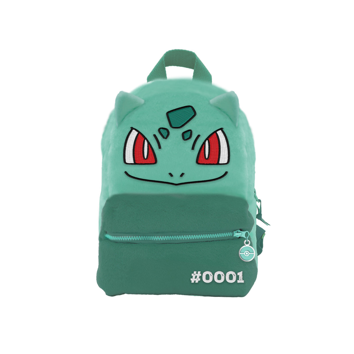 Pokémon Bulbasaur Kinder Rucksack Plüschrucksack Kuscheltier Tasche für Alltag und Schule