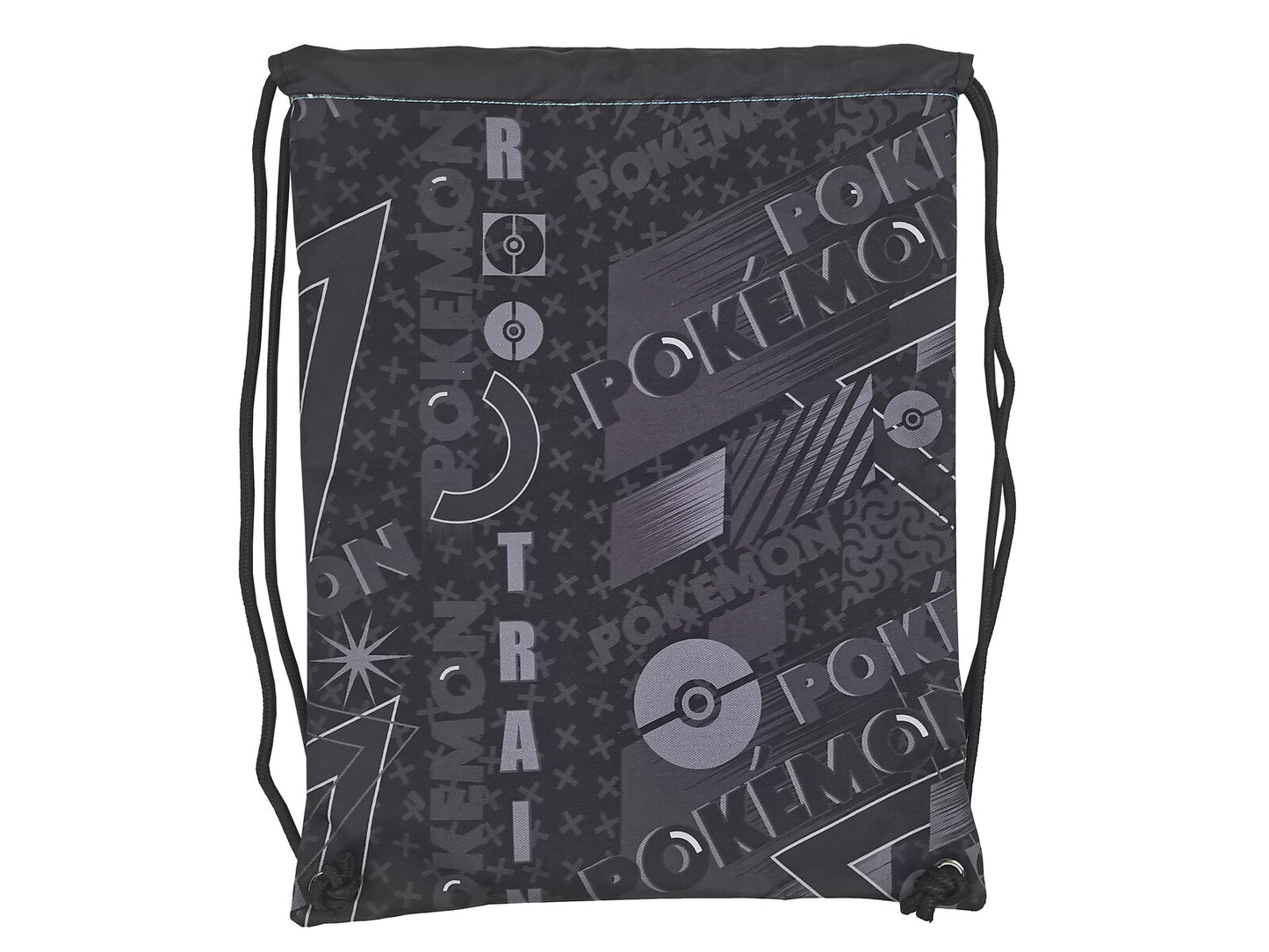 Pokémon Turnbeutel 43 × 34 × 1 cm Sportbeutel Kinder mit Kordelzug für Schule