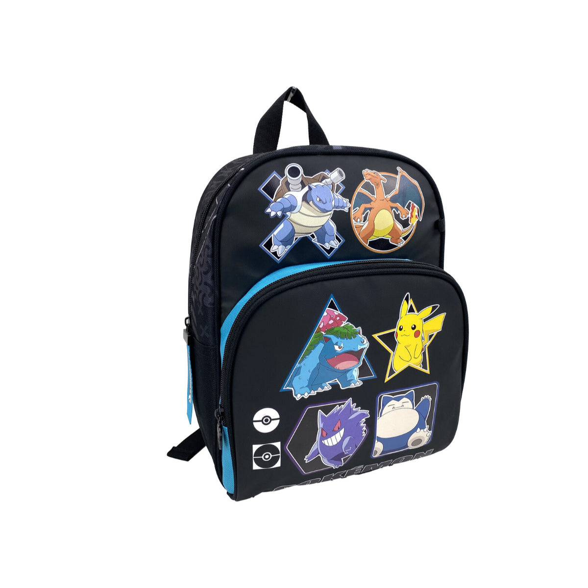 Pokémon Geo Kinder Rucksack 30 cm Kindergartenrucksack mit 2 Fächern Flaschenfach