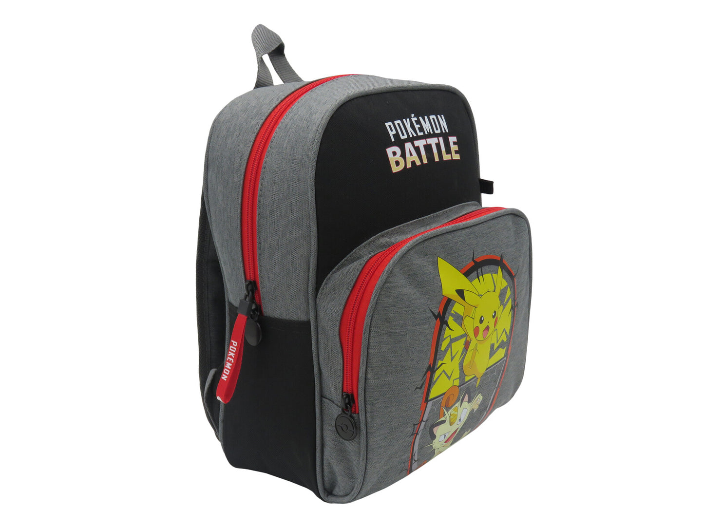 Pokémon Kinder Rucksack Freizeitrucksack mit Hauptfach und Seitentasche