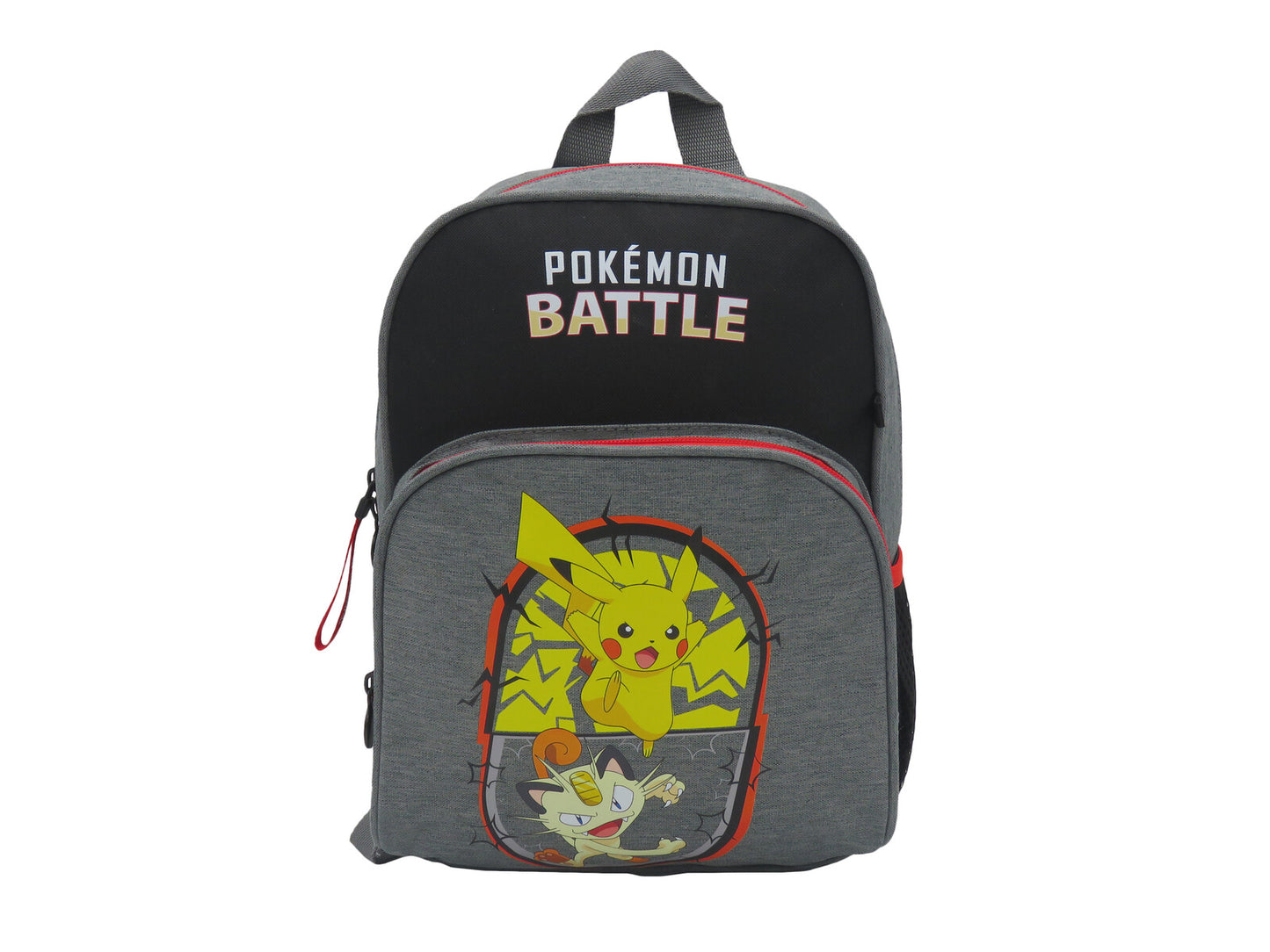 Pokémon Kinder Rucksack Freizeitrucksack mit Hauptfach und Seitentasche