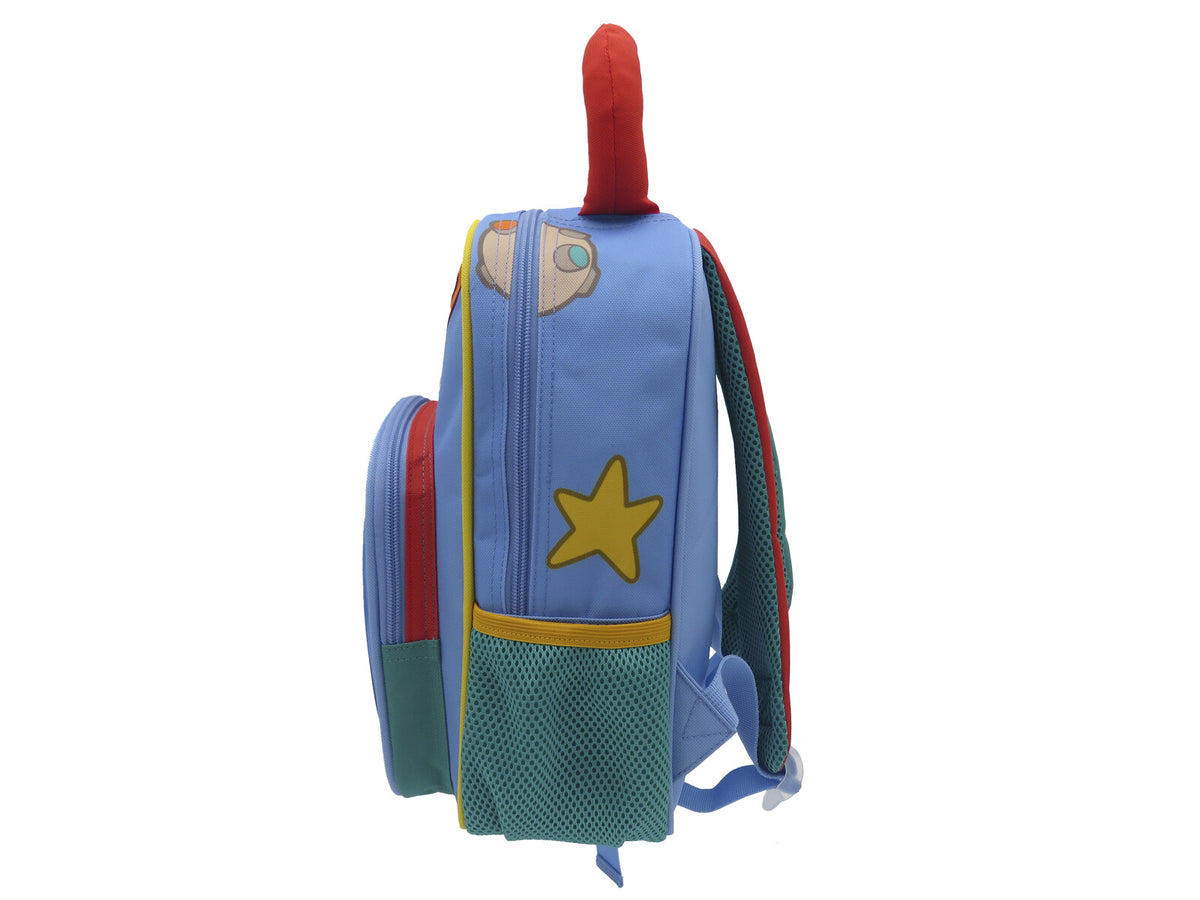 Pocoyó Kinderrucksack 30 cm mit Frontfach für Kindergarten Schule Freizeit