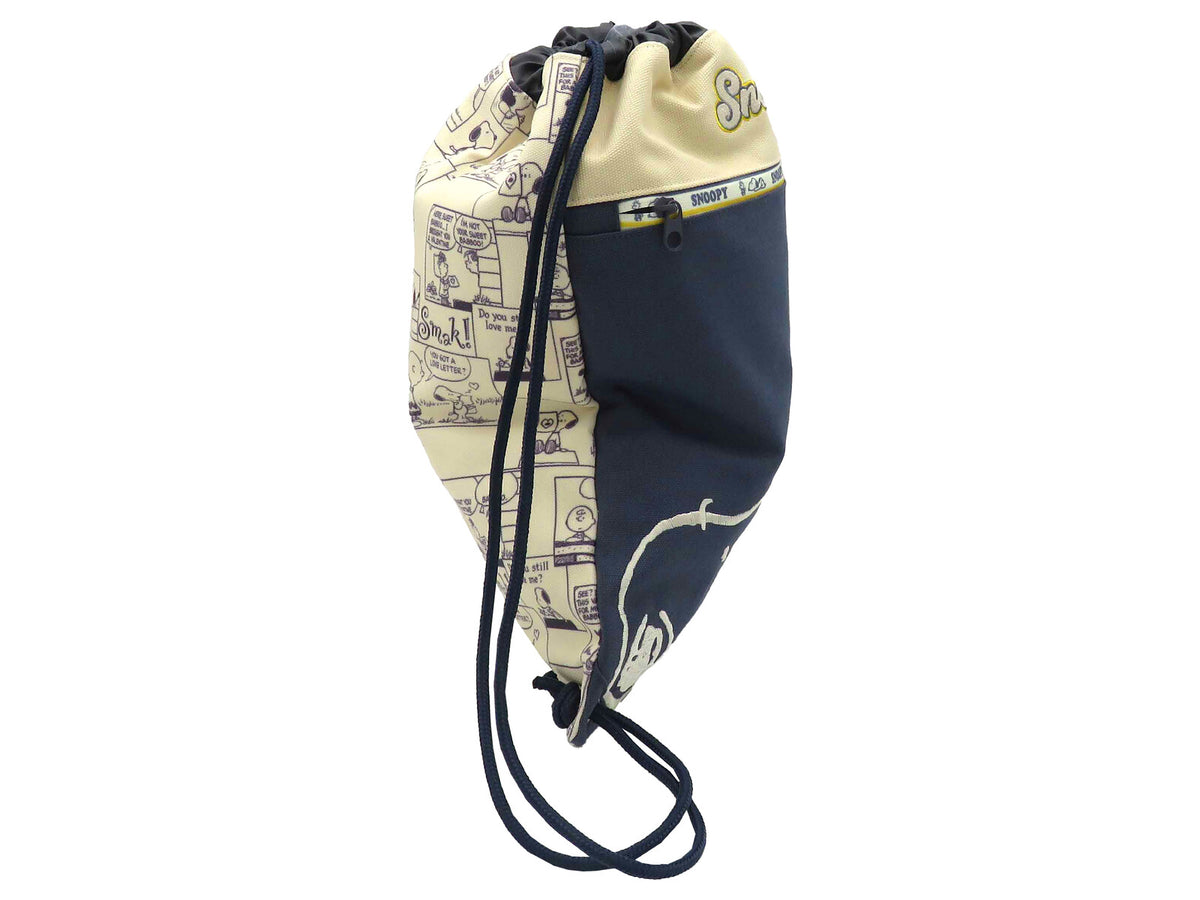Snoopy Turnbeutel 42 × 30 cm Sportbeutel Kinder mit Kordelzug